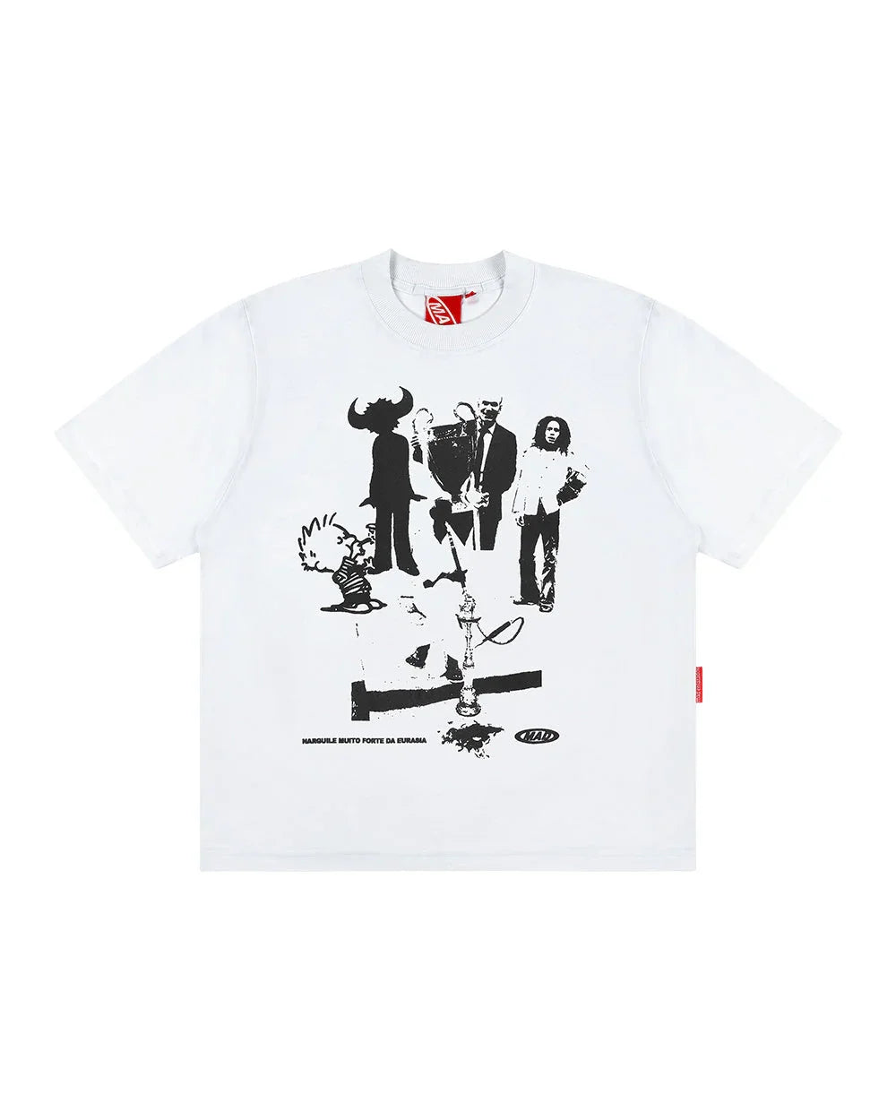 CAMISETA NARGUILE MUITO FORTE DA EURASIA WHITE - Four Street