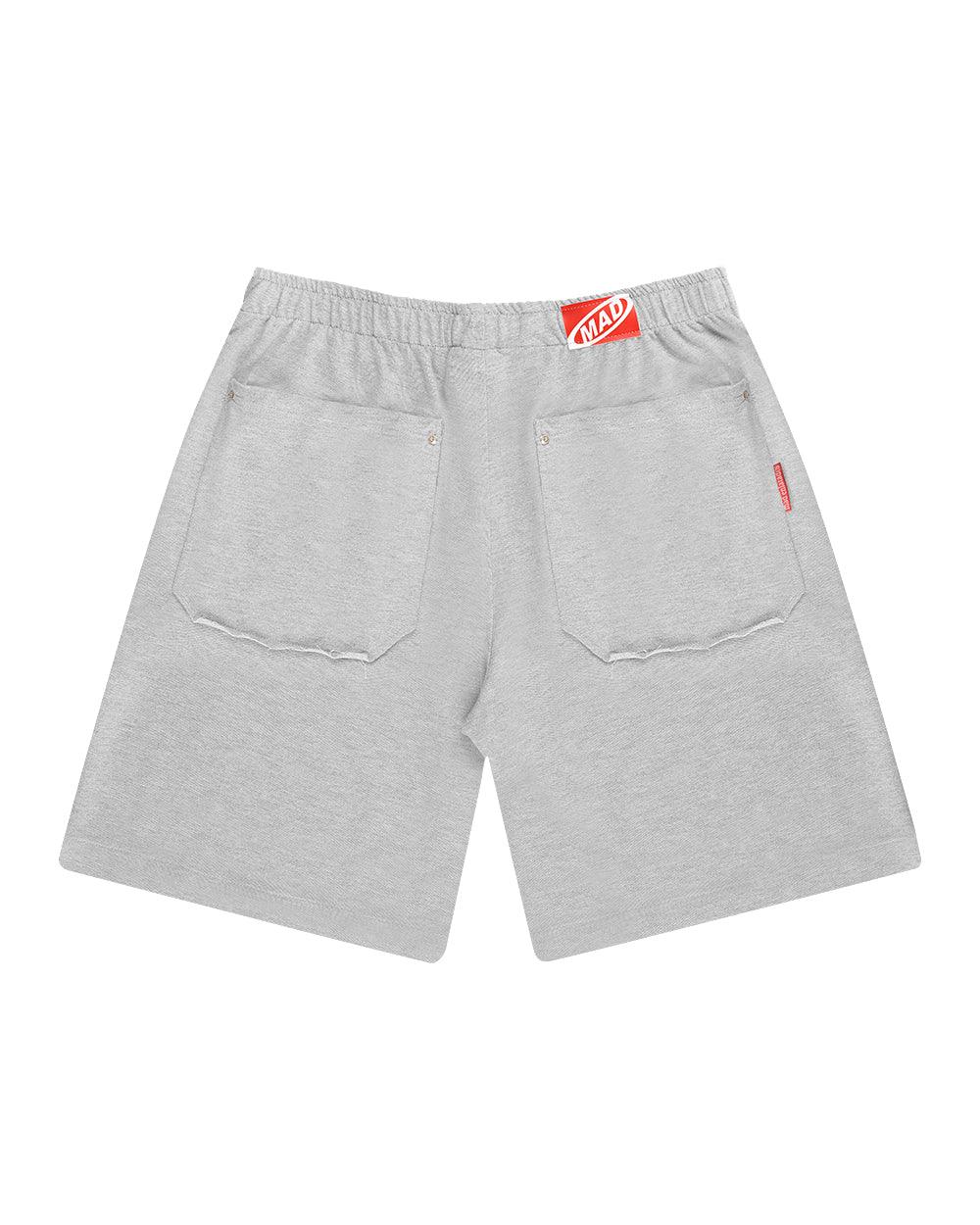 BERMUDA MOLETOM ALL HANDS CINZA - Four Street