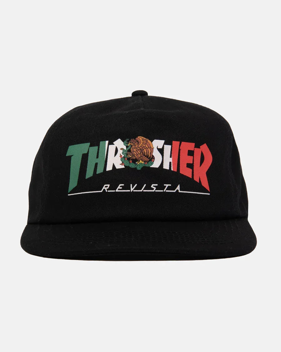 MEXICO REVISTA - SNAPBACK - BLACK - Four Street