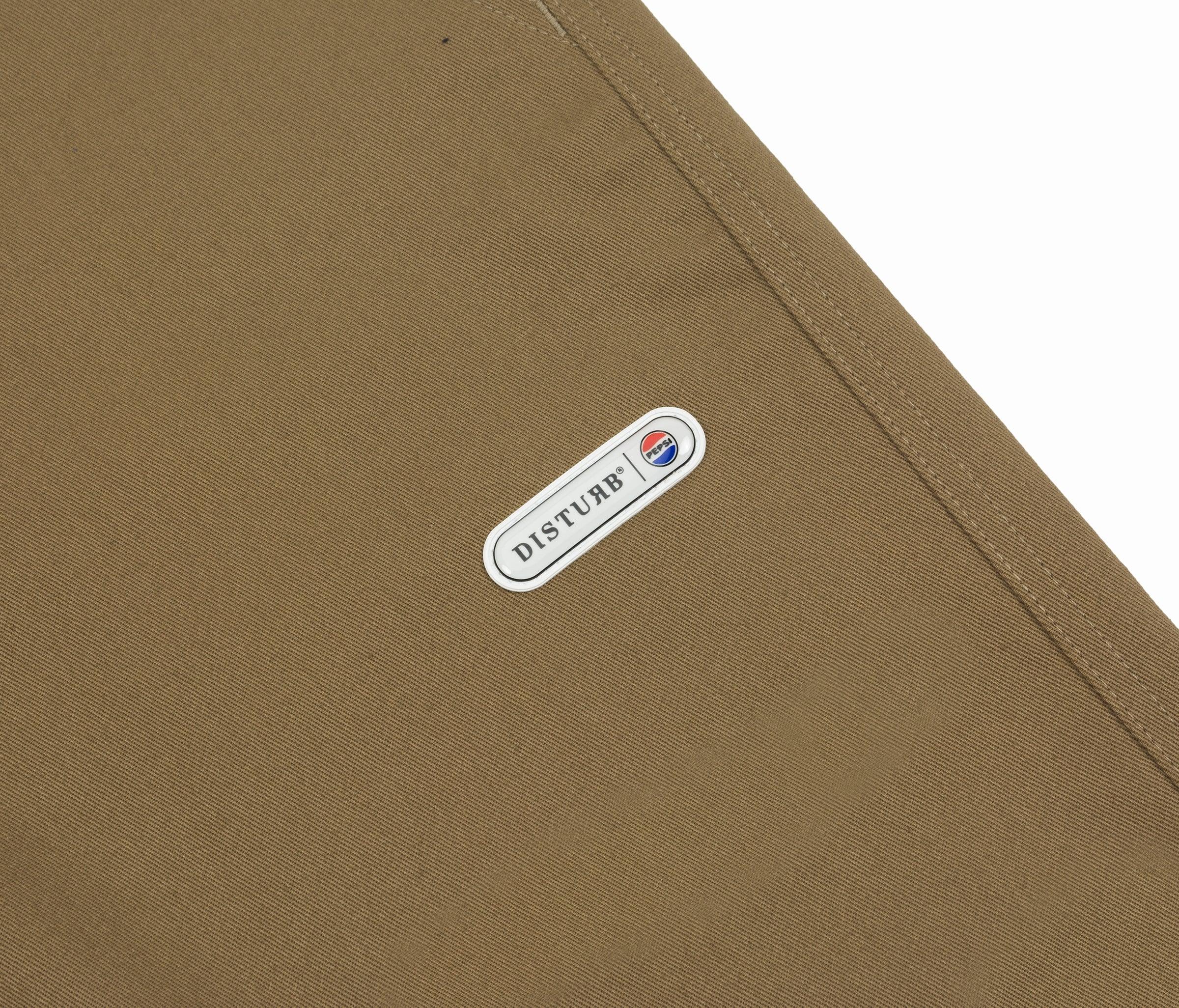 Minimal Twill Pants in Brown - Four Street