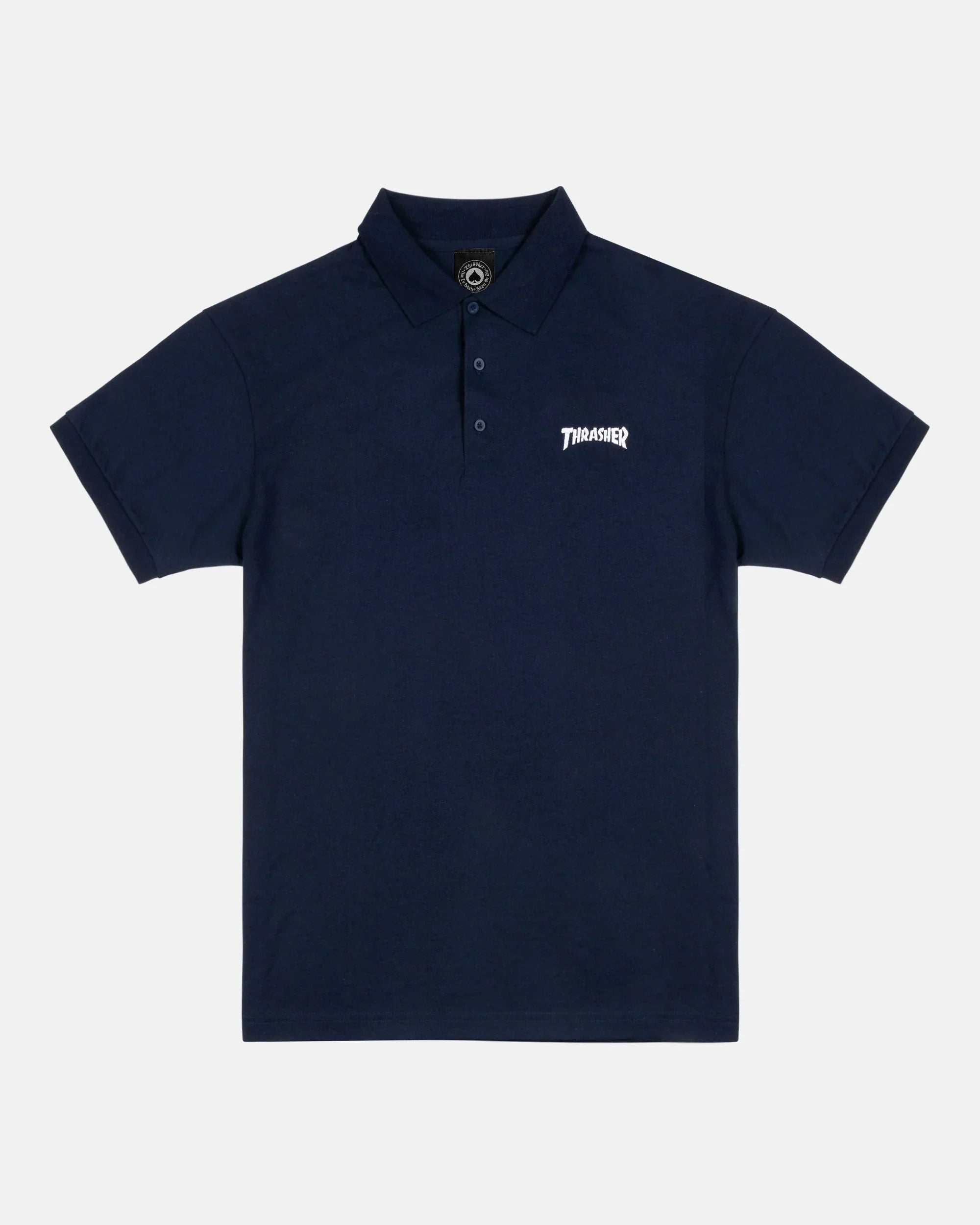 THRASHER - POLO - NAVY - Four Street