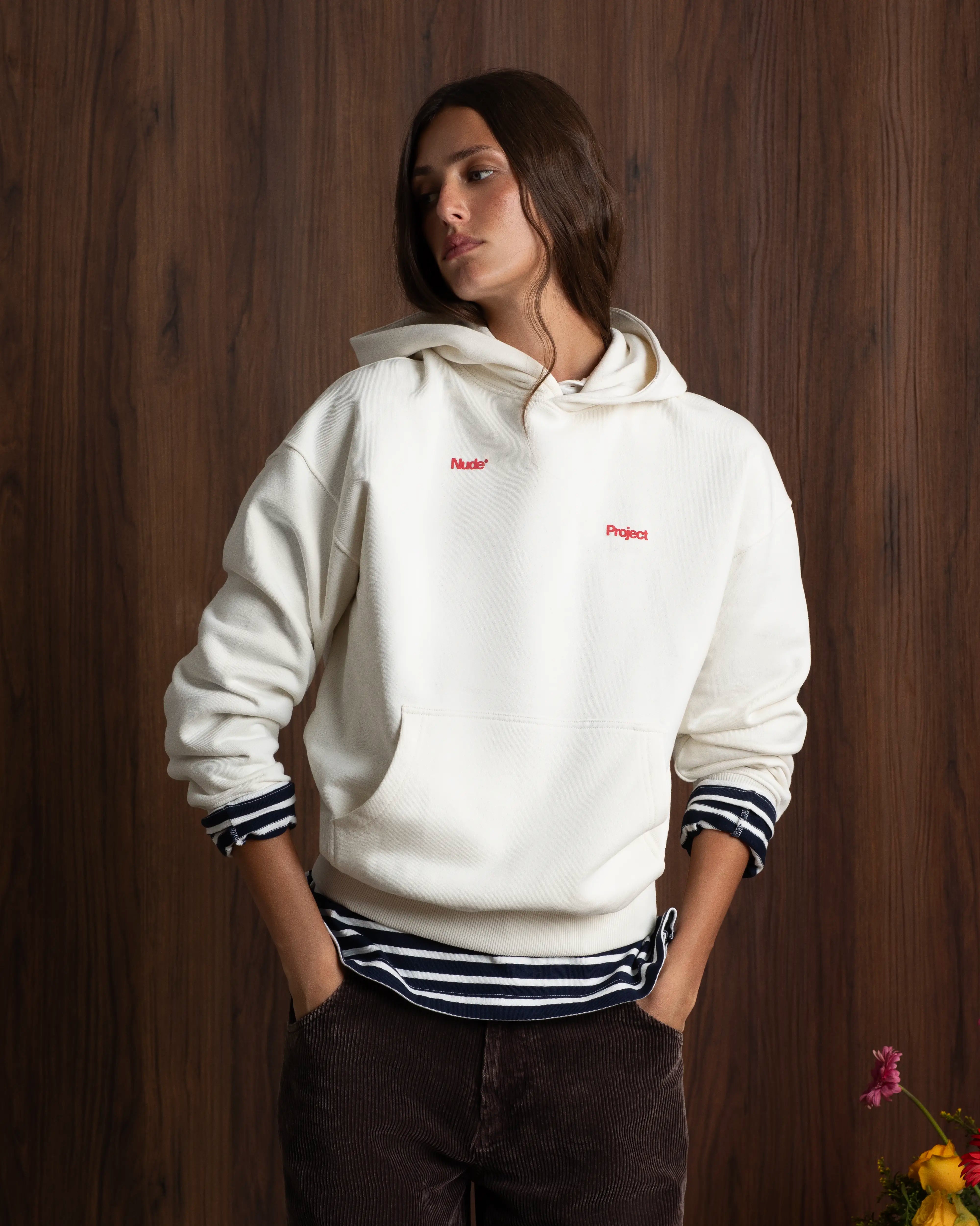 Ladder Hoodie Off-White