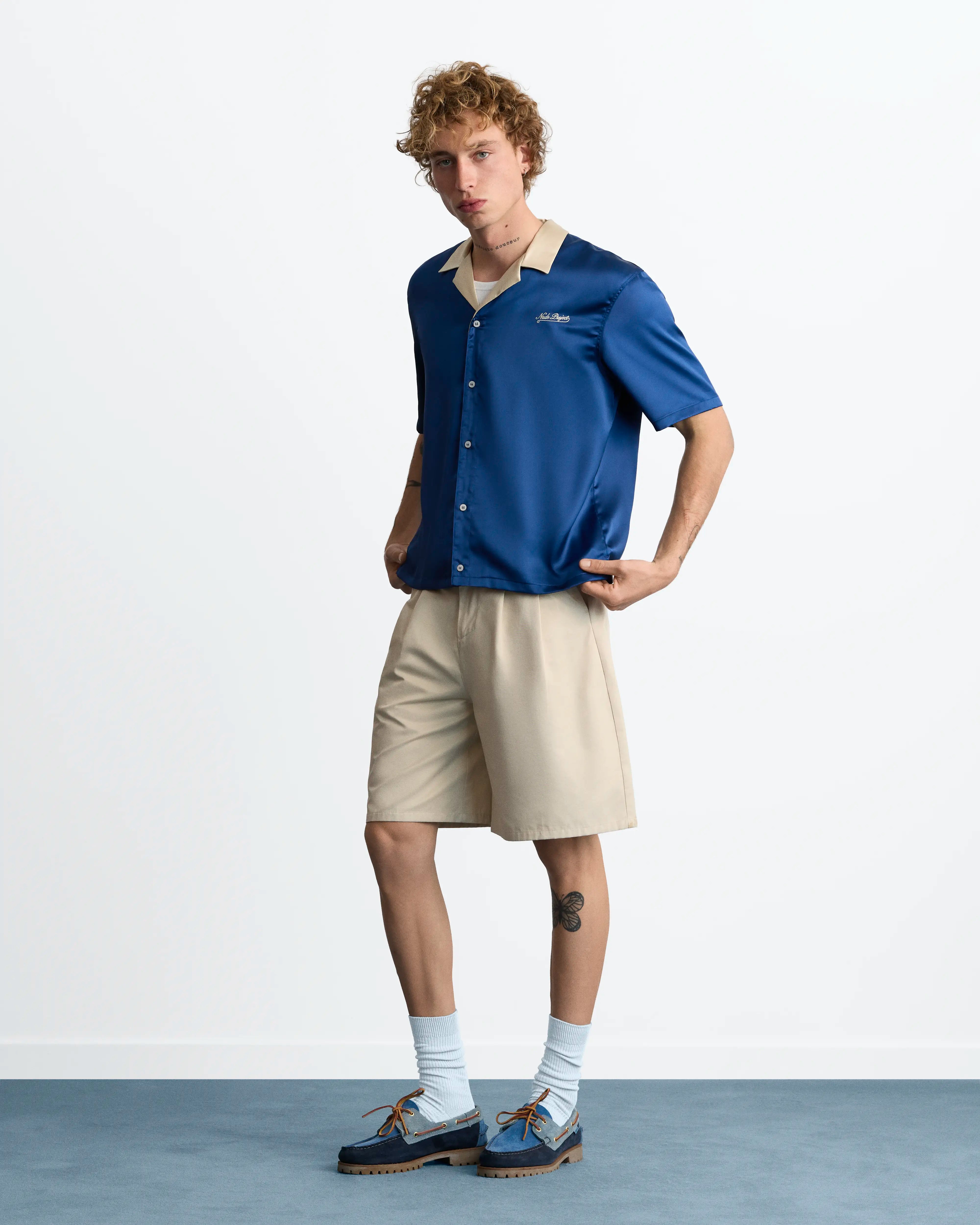 Royal Satin Shirt