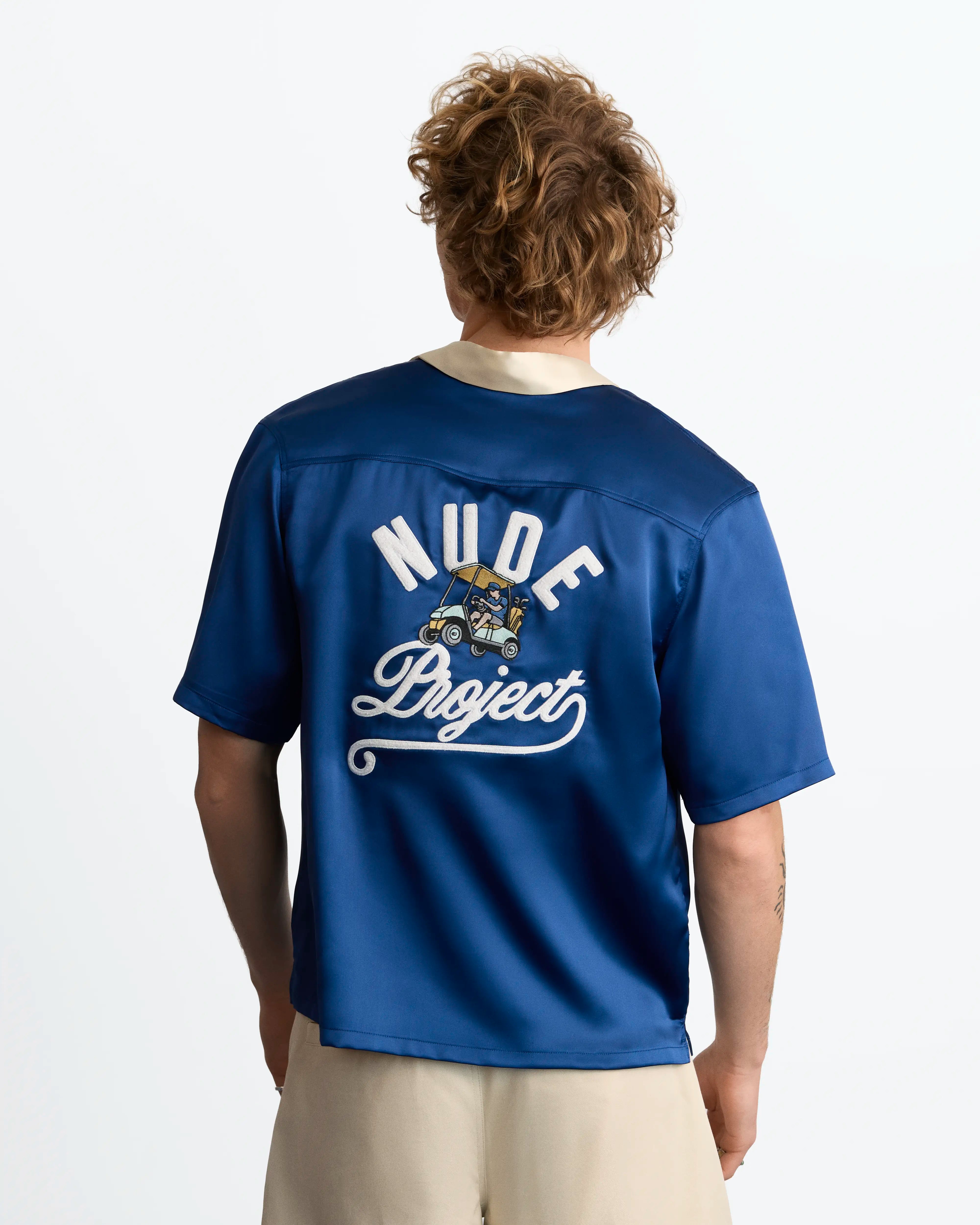 Royal Satin Shirt