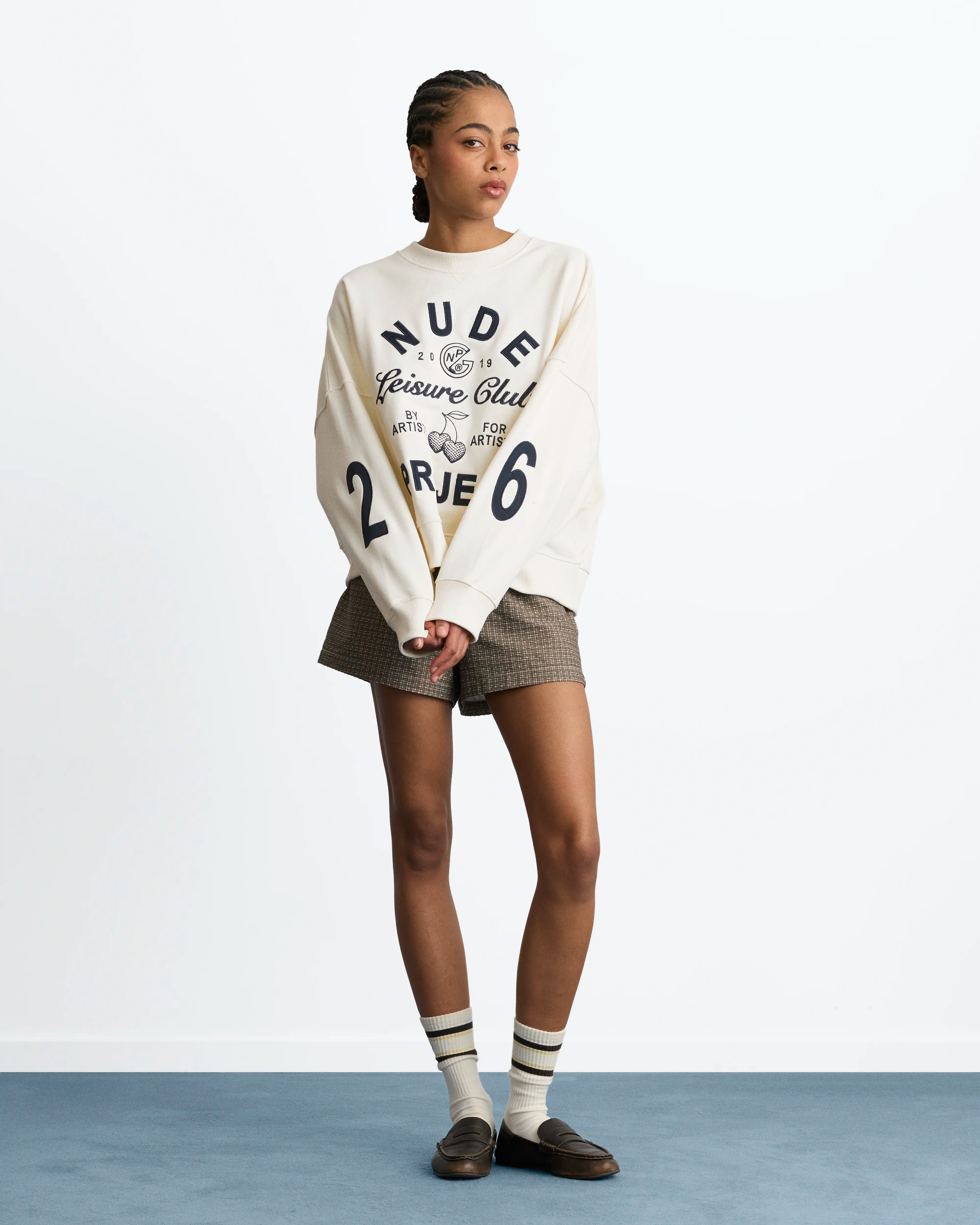 Club Sweatshirt Ivory