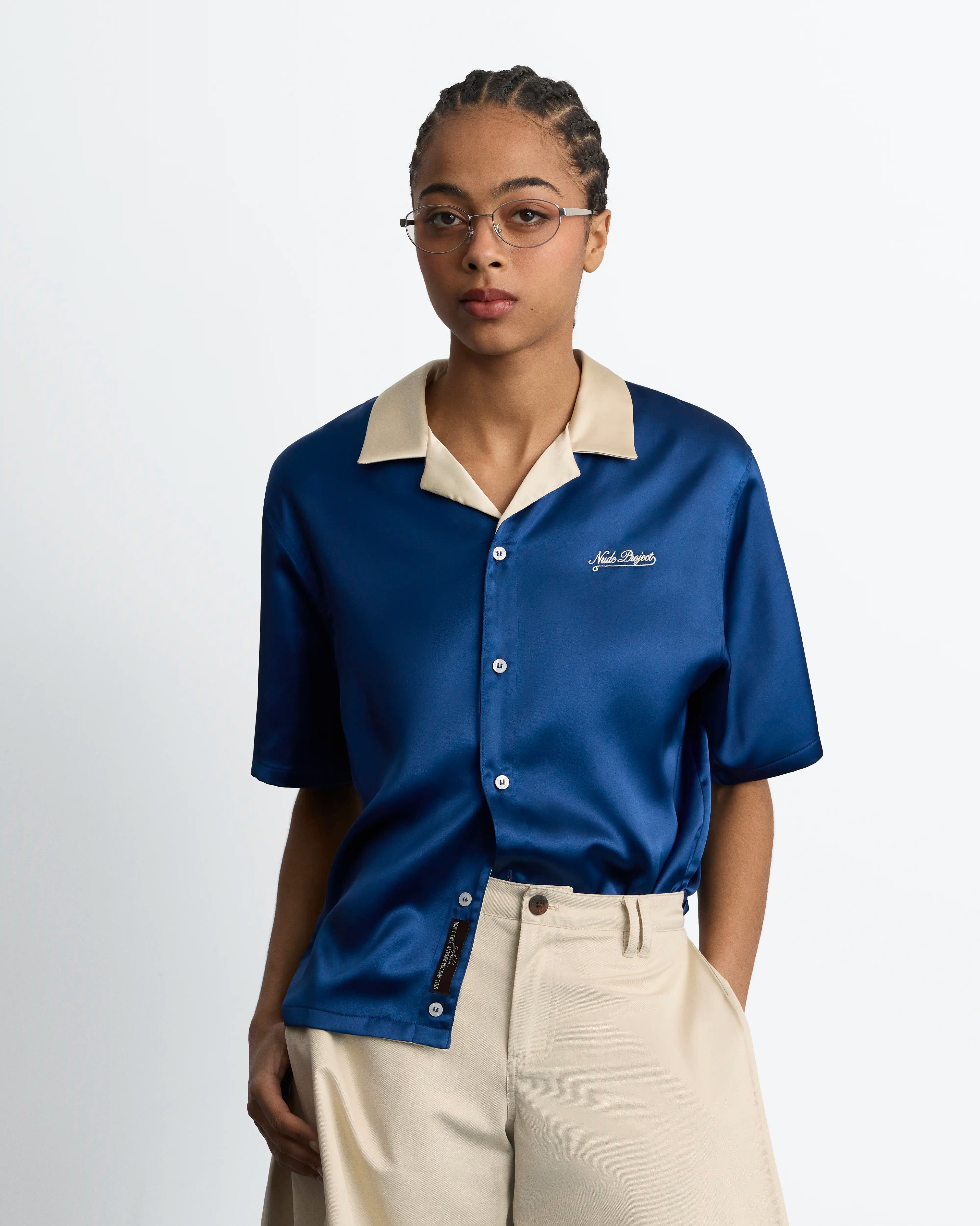 Royal Satin Shirt