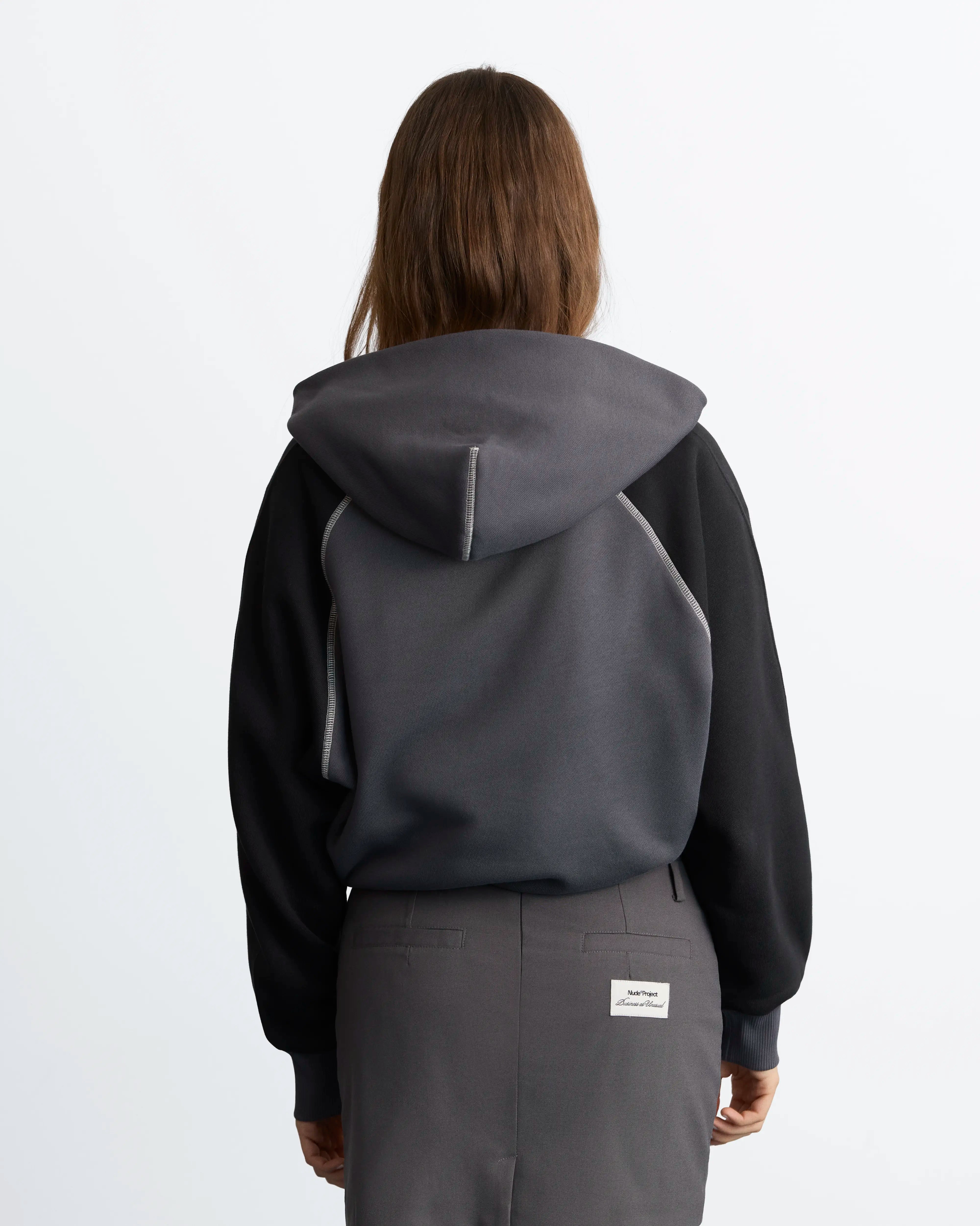 Team Zip-Up Hoodie Ash