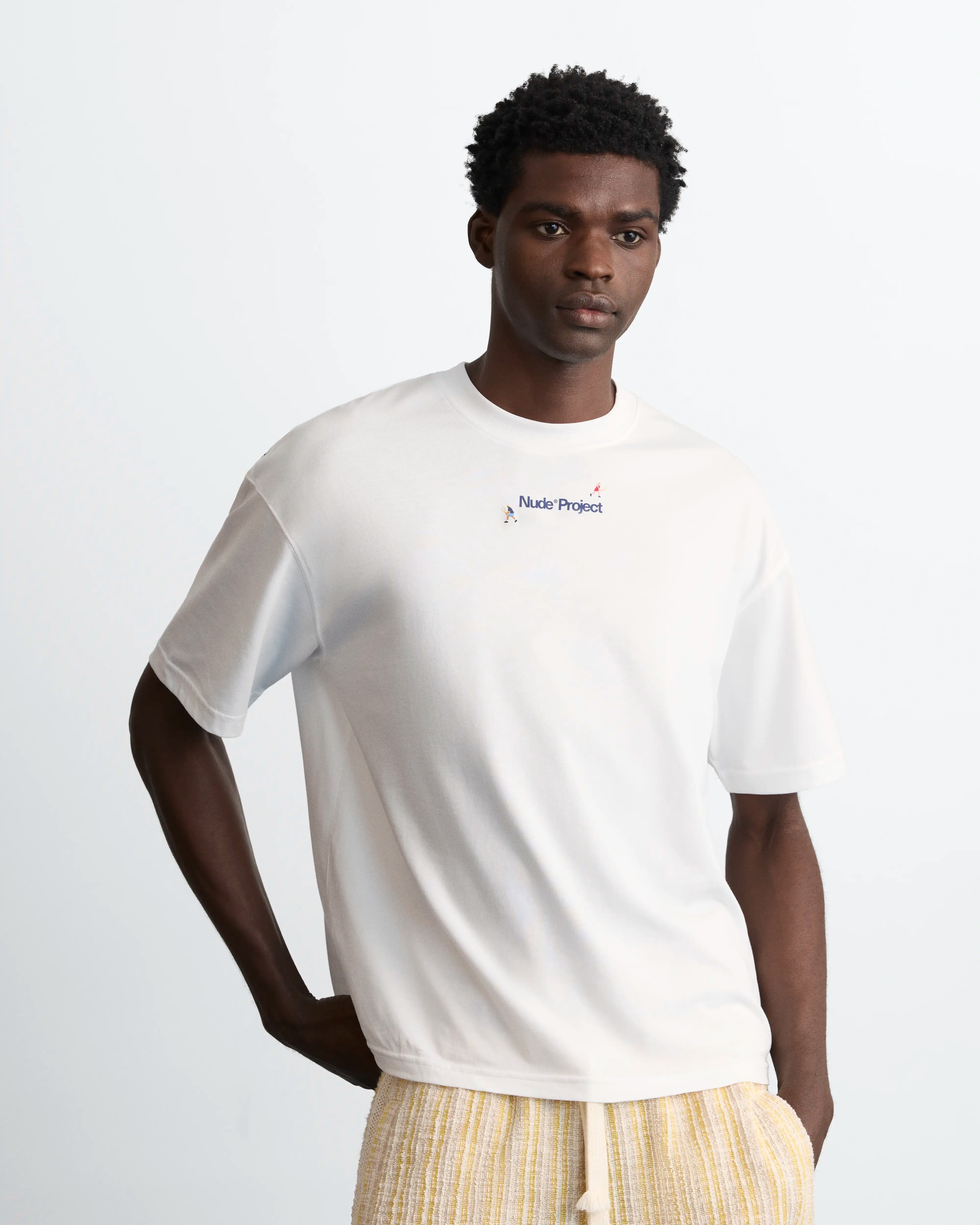 Leisure Club Tee White