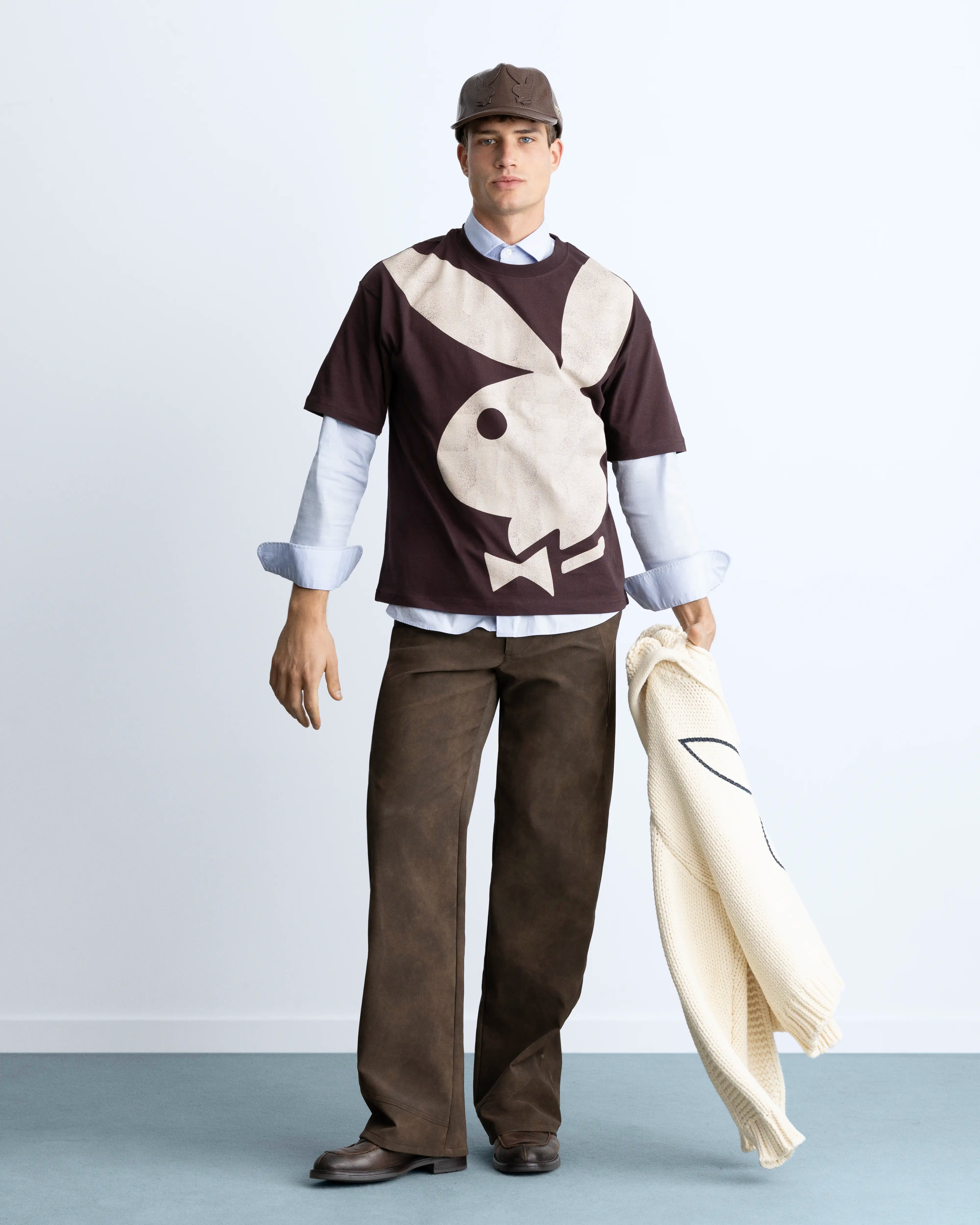 Big Bunny Tee Brown