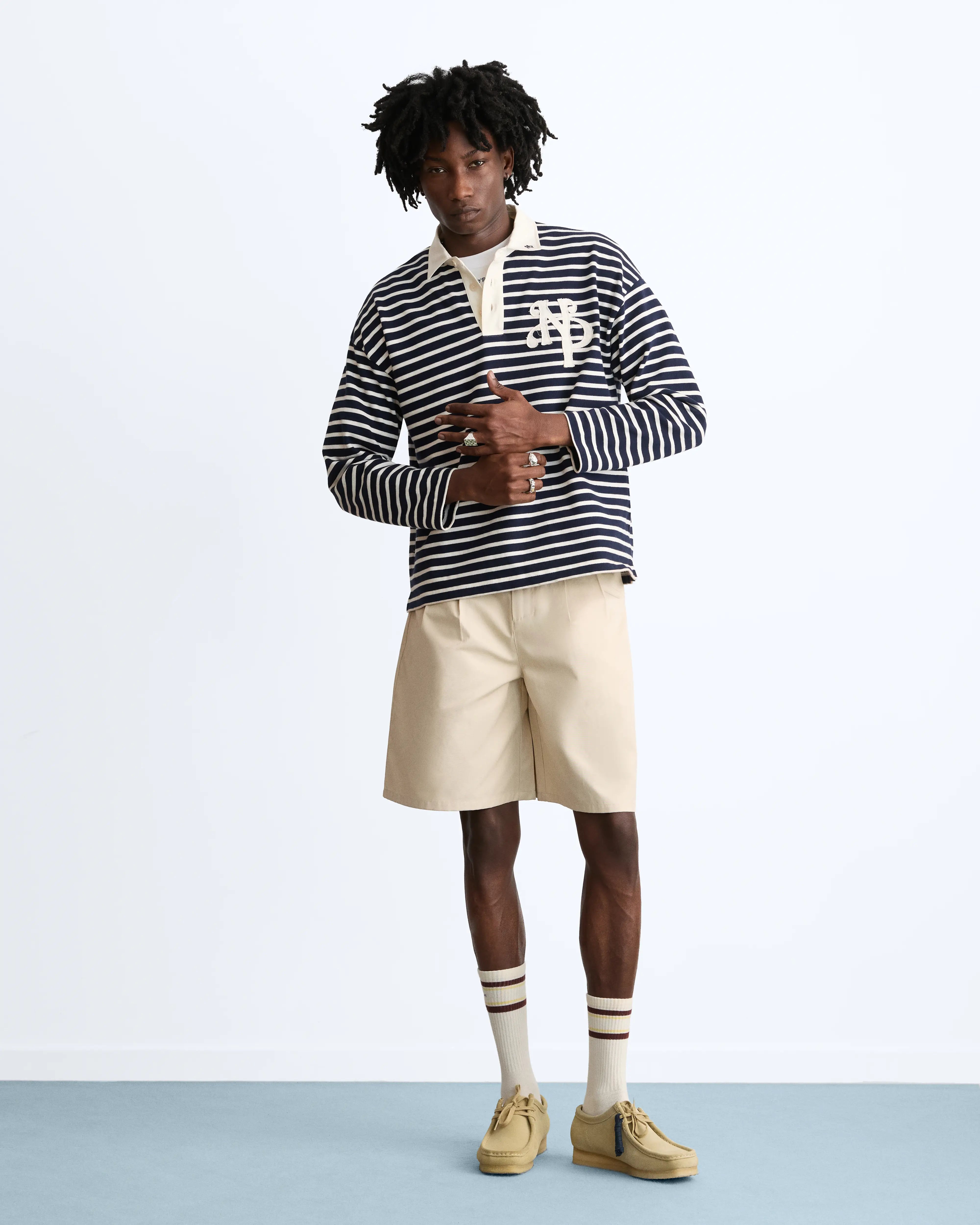 Rayas Polo Navy