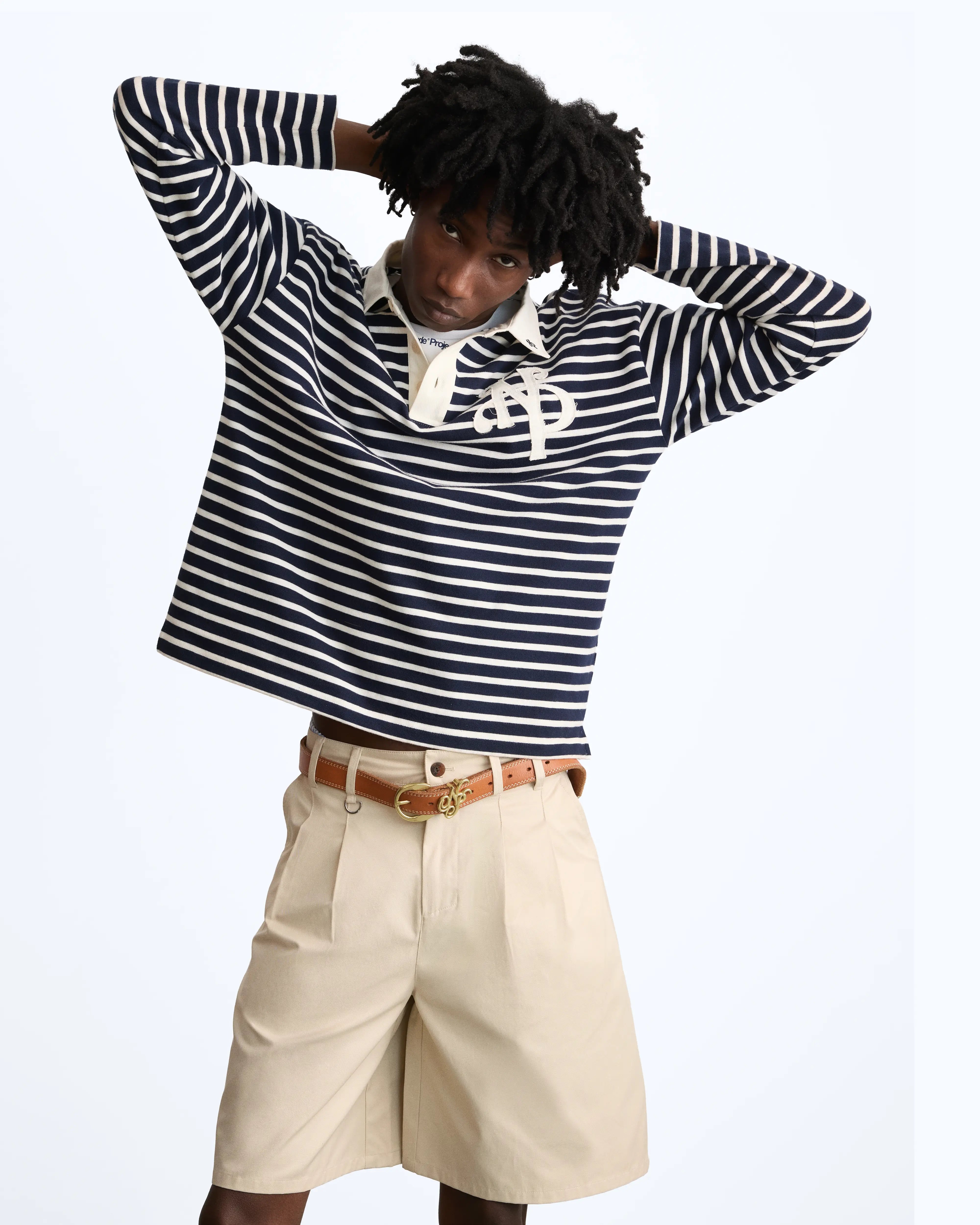 Rayas Polo Navy