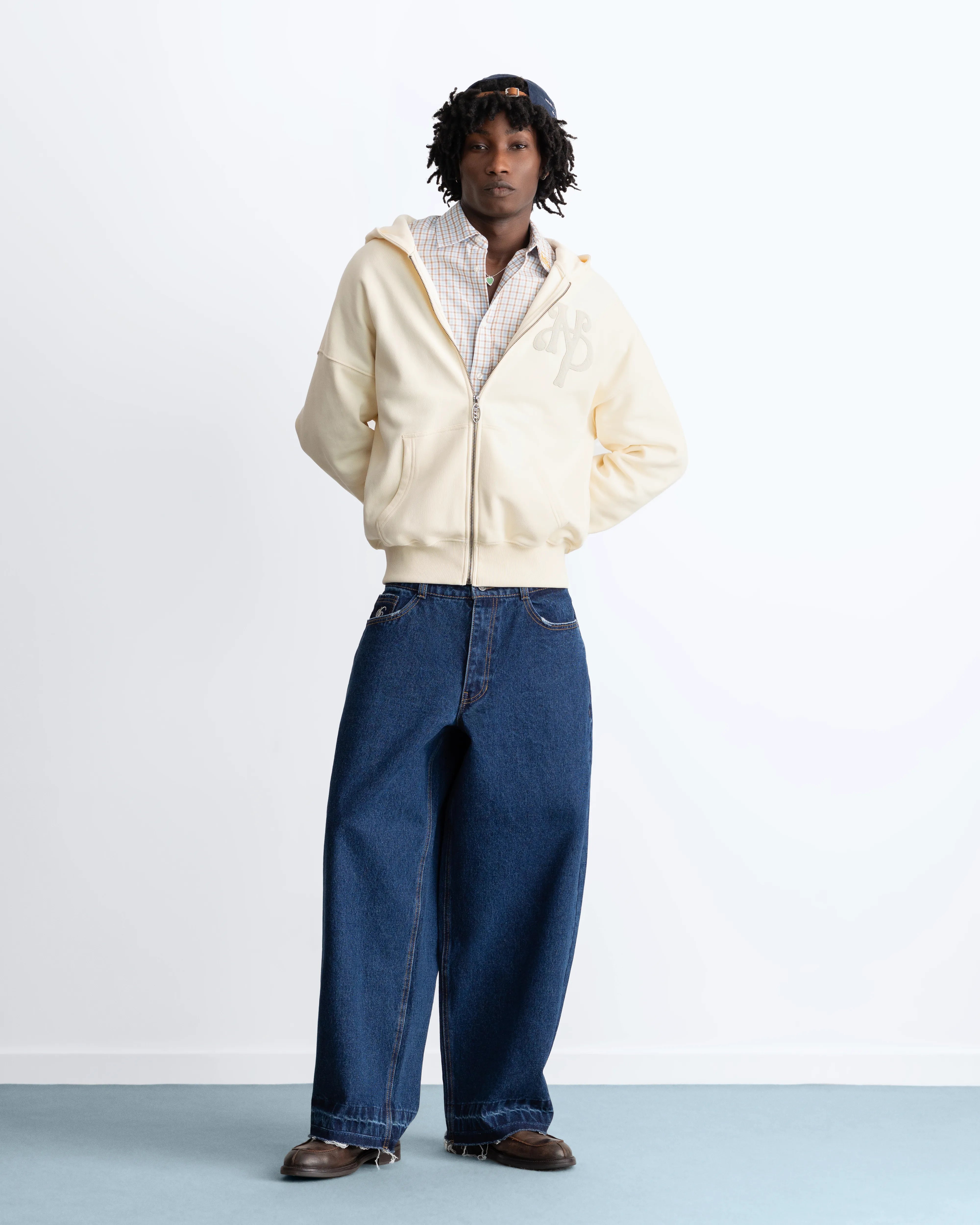 Kill Bill Zip-Up Hoodie Marshmallow