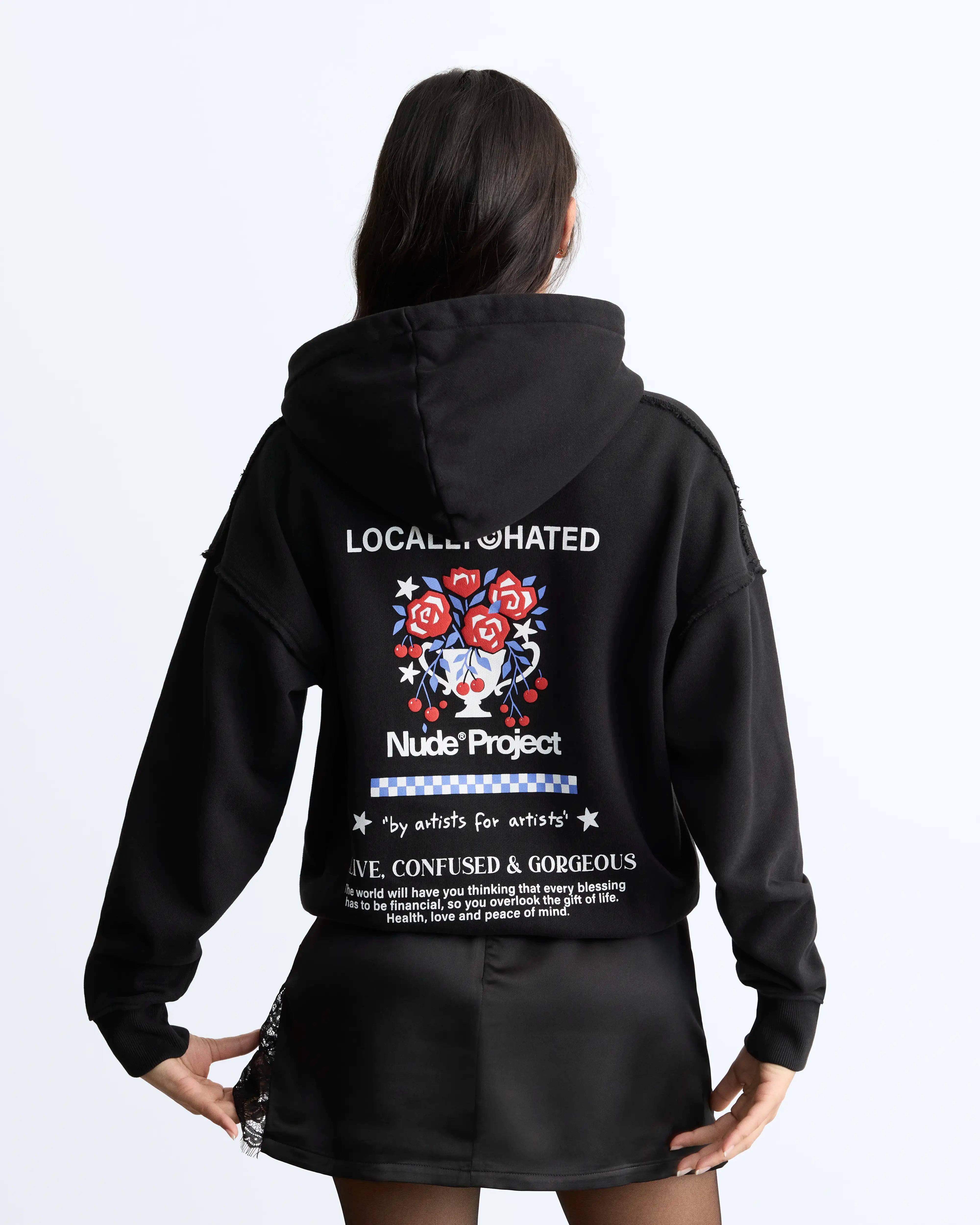 Piston Hoodie Black