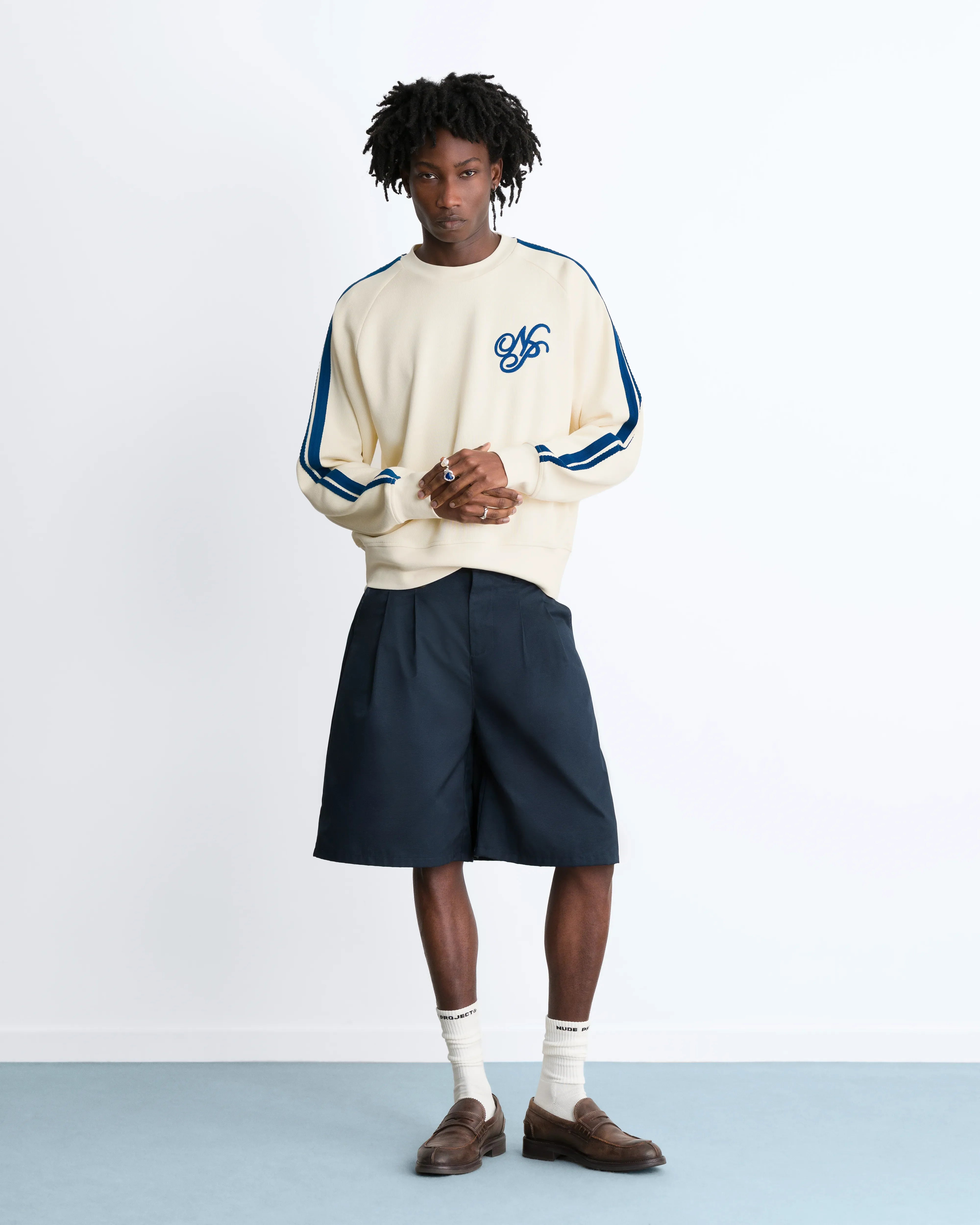 Ying-Yang Sweatshirt Marshmallow