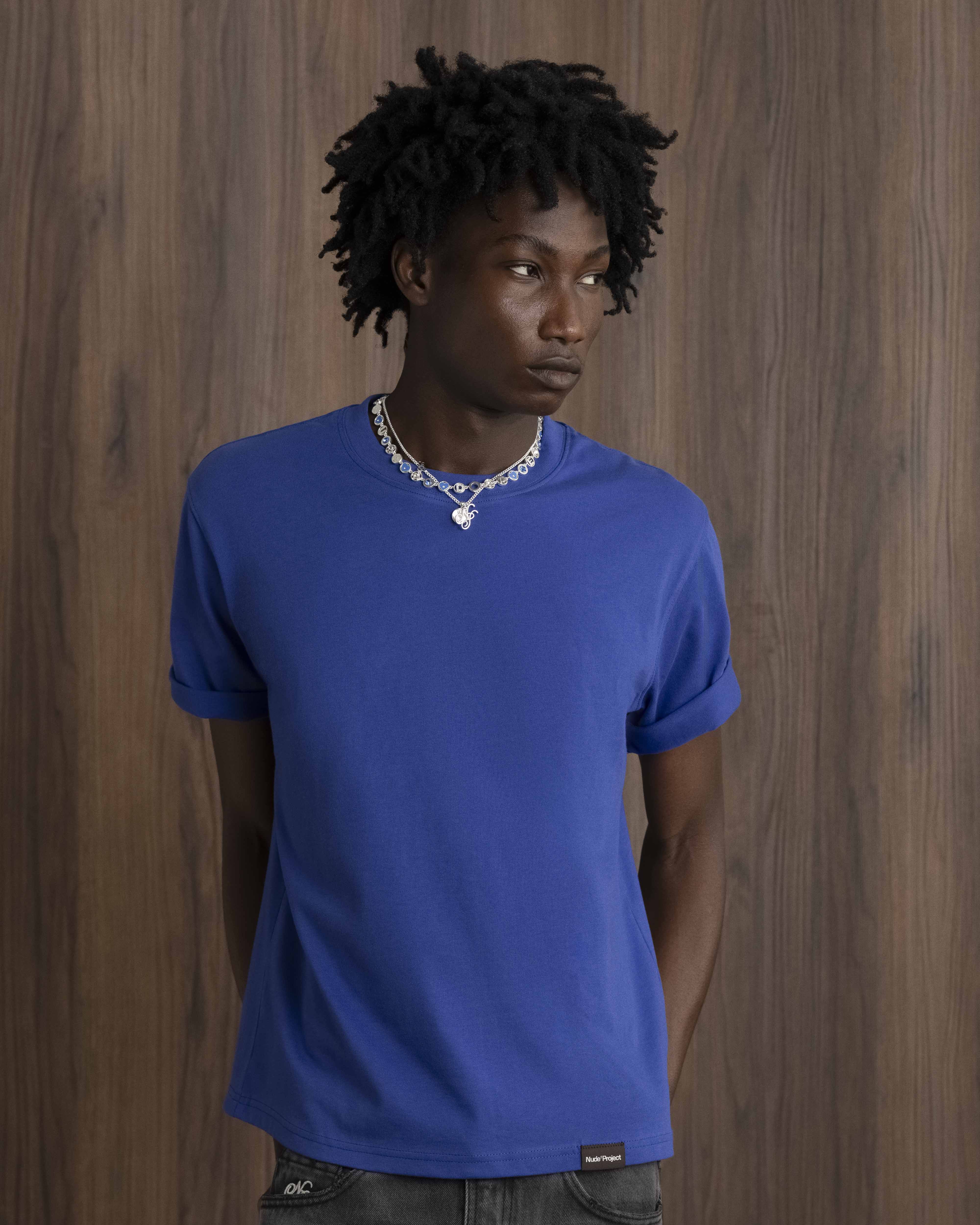 Basic Tee Blue/Black/Grey 3xPack