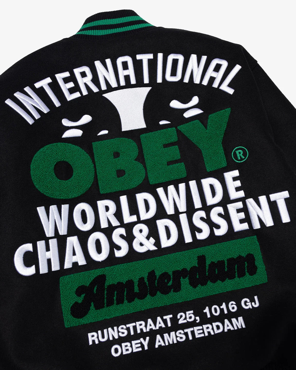 AMSTERDAM INTERNATIONAL VARSITY JACKET - Four Street