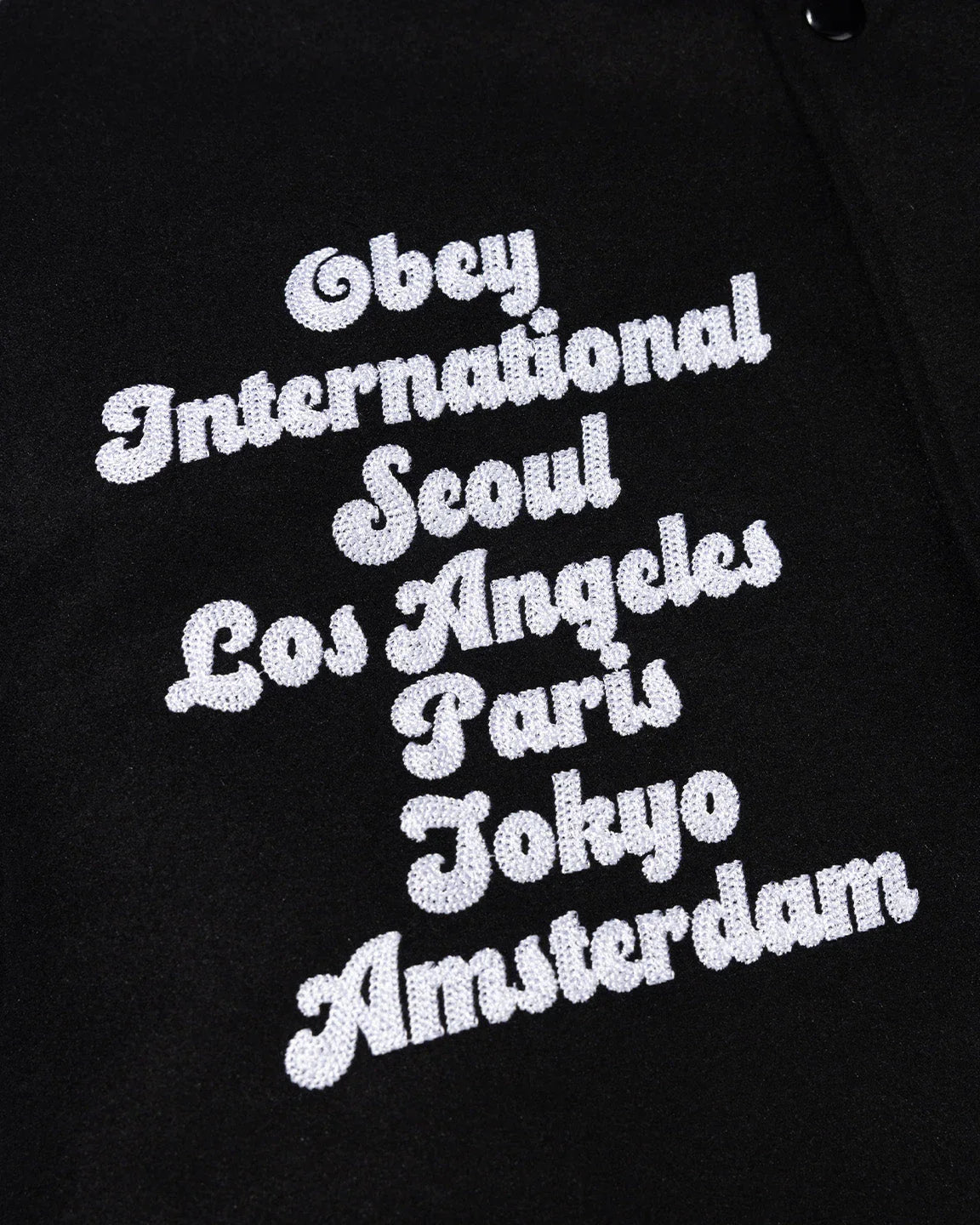 TOKYO INTERNATIONAL VARSITY JACKET - Four Street