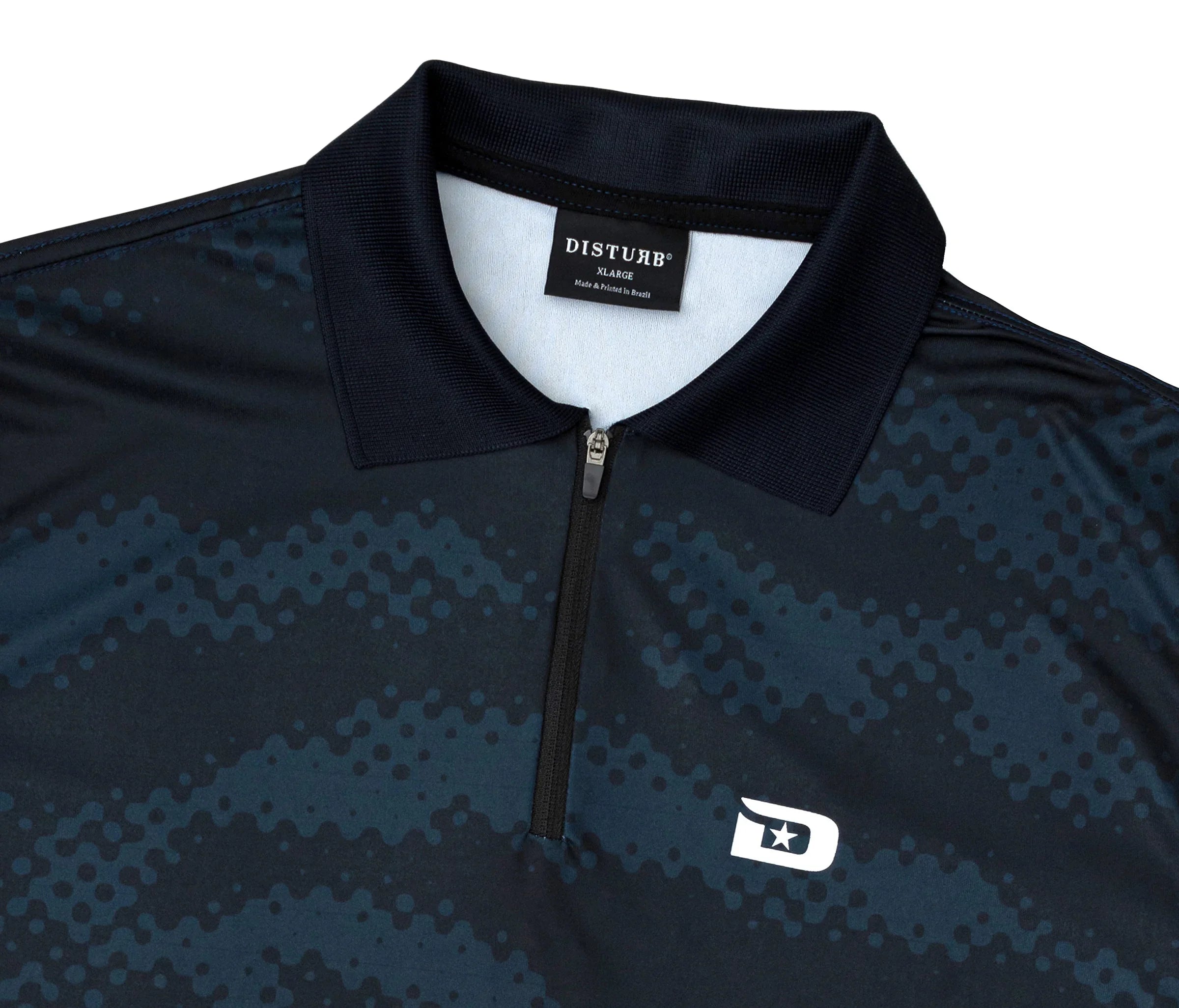 OG Camo Polo In Navy - Four Street