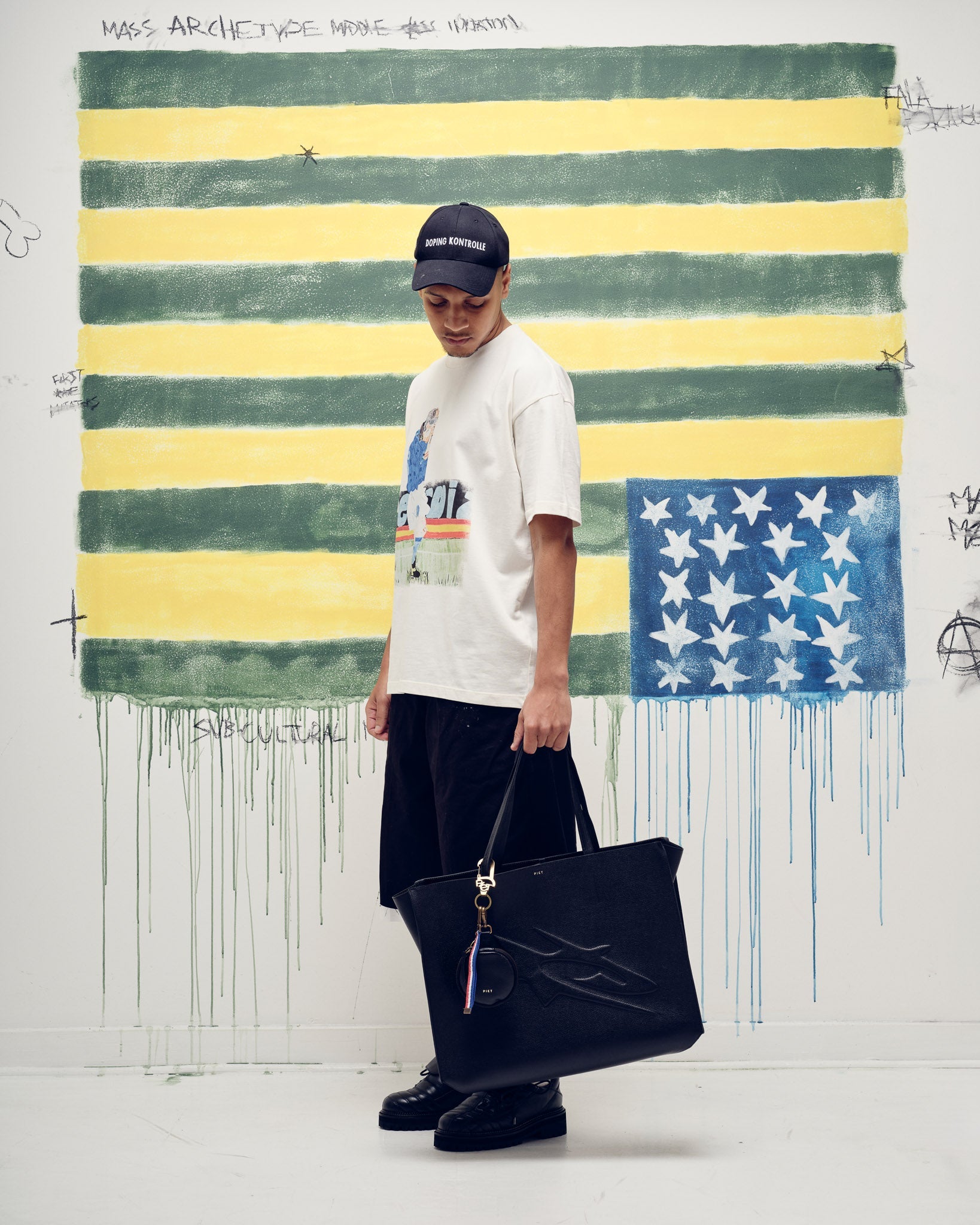 Camiseta PIET 1994 Memory - Bone White