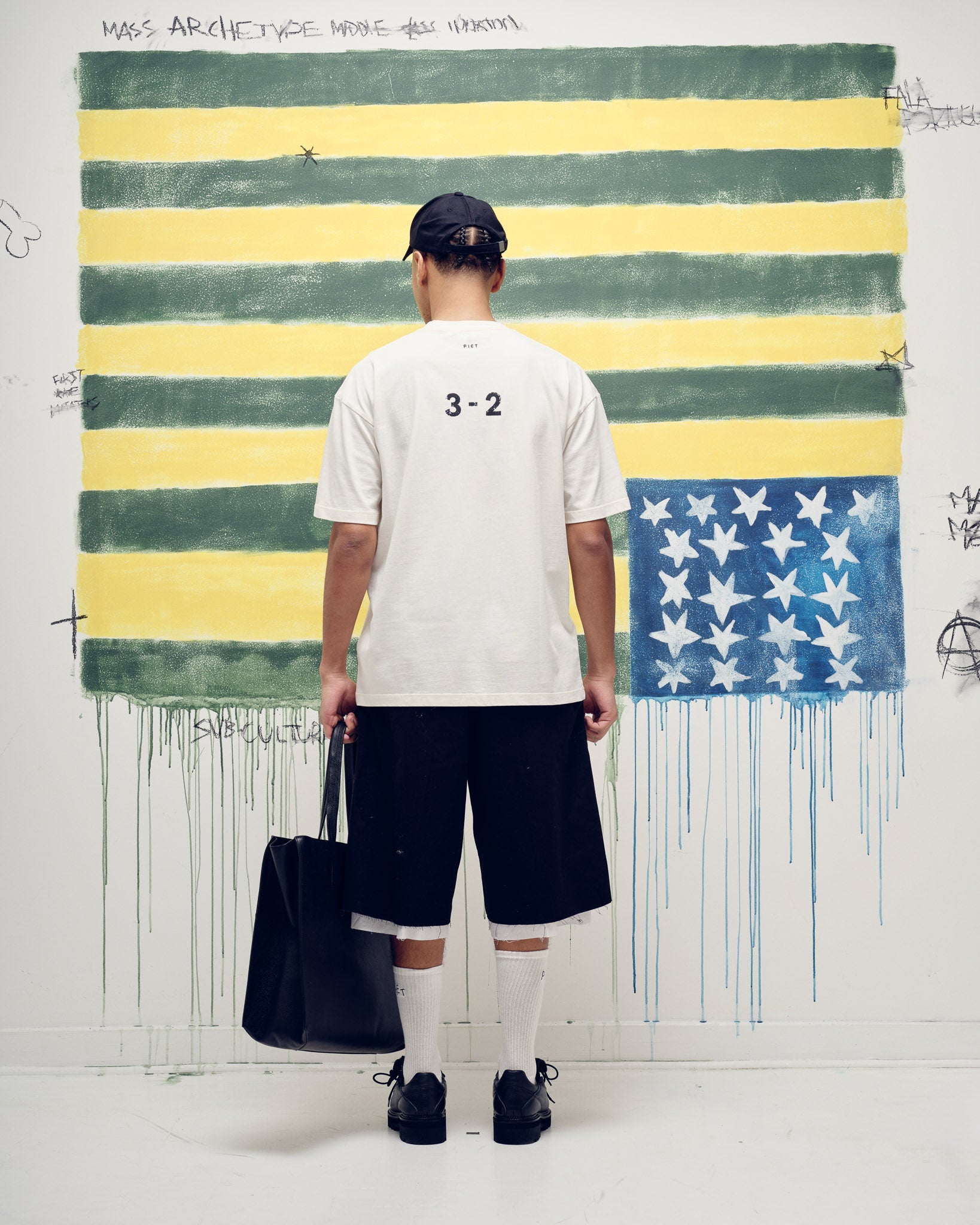 Camiseta PIET 1994 Memory - Bone White