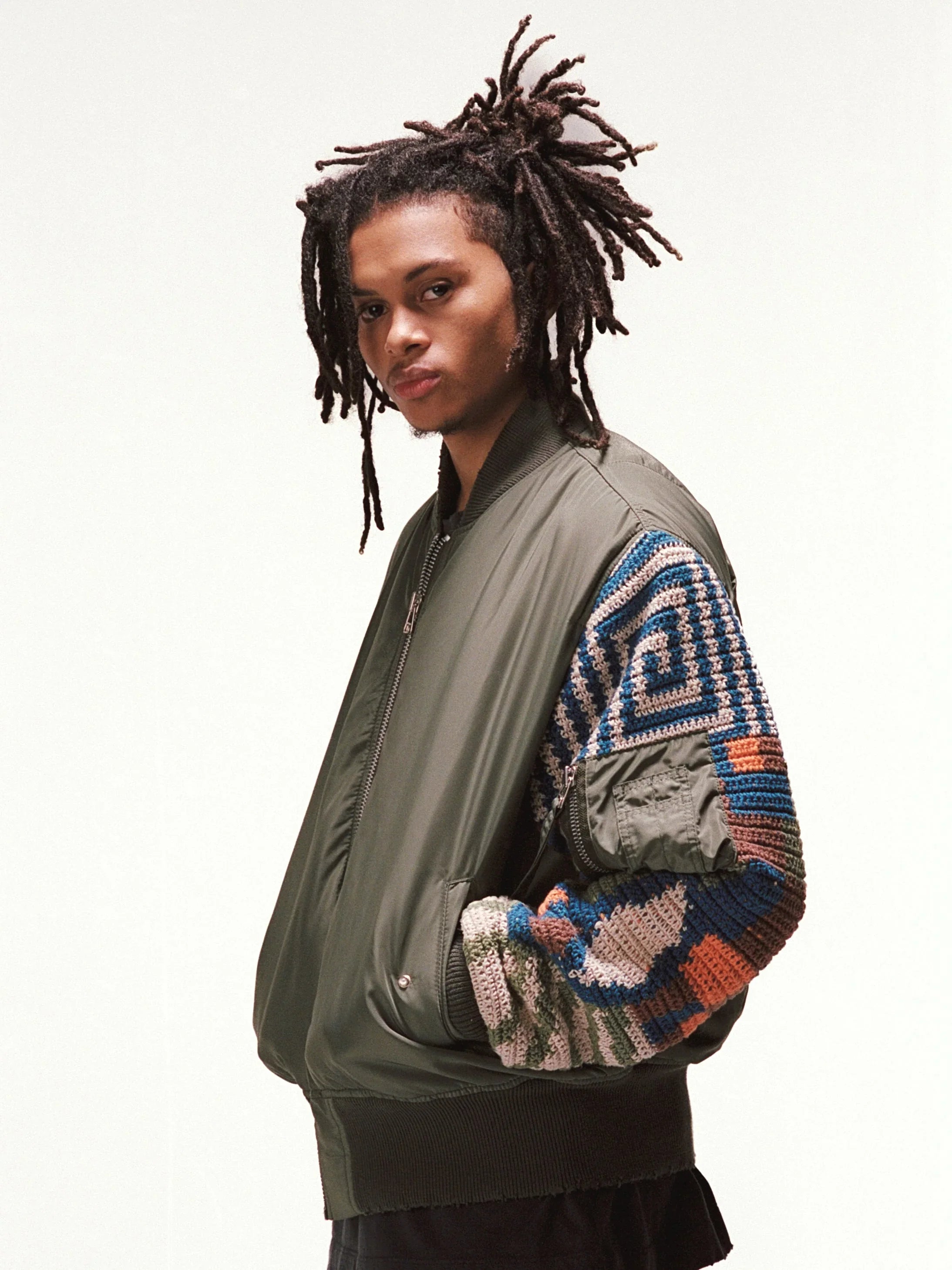 MA-1 Crochet Jacket - Four Street