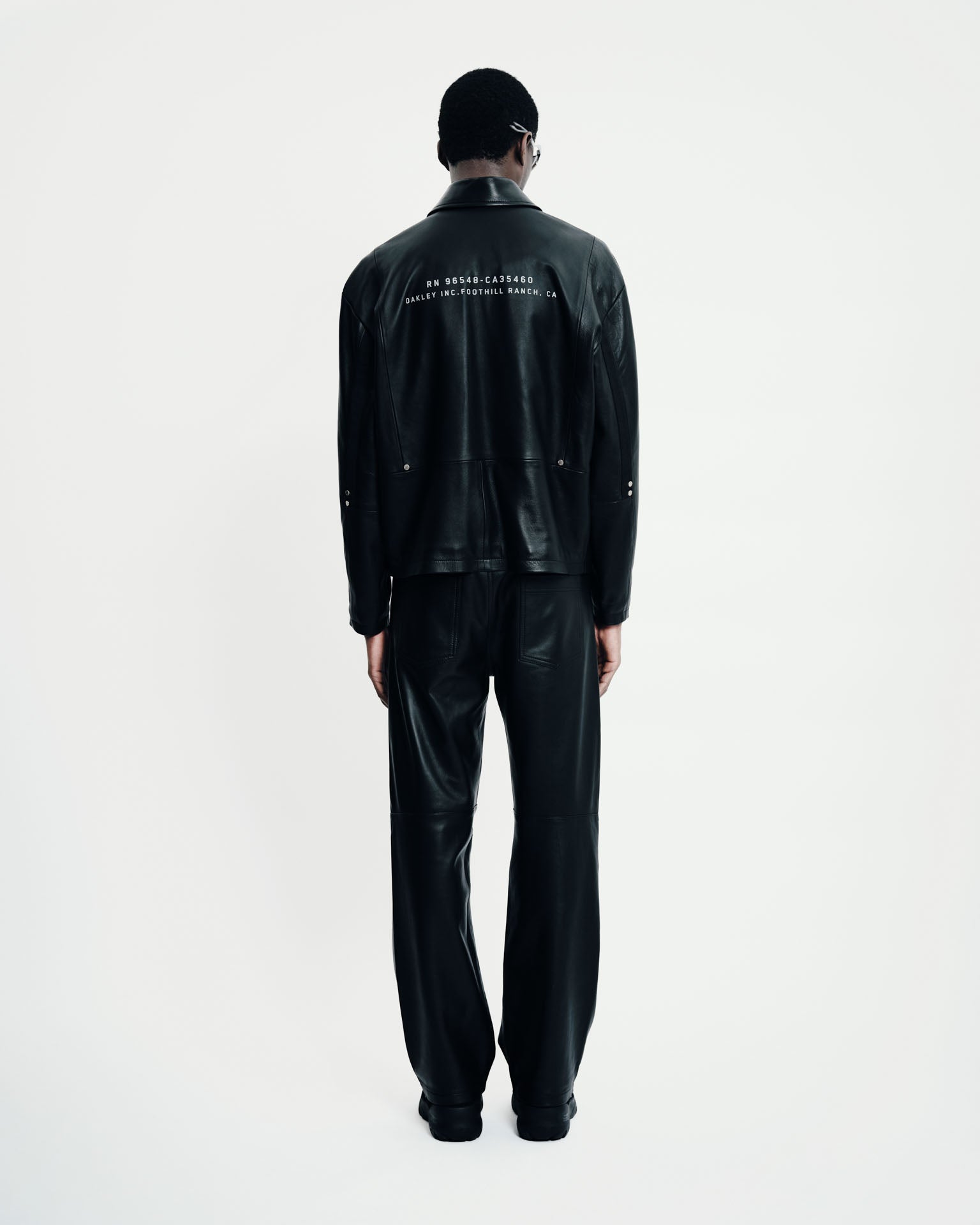 Calça de Couro Piet + Oakley