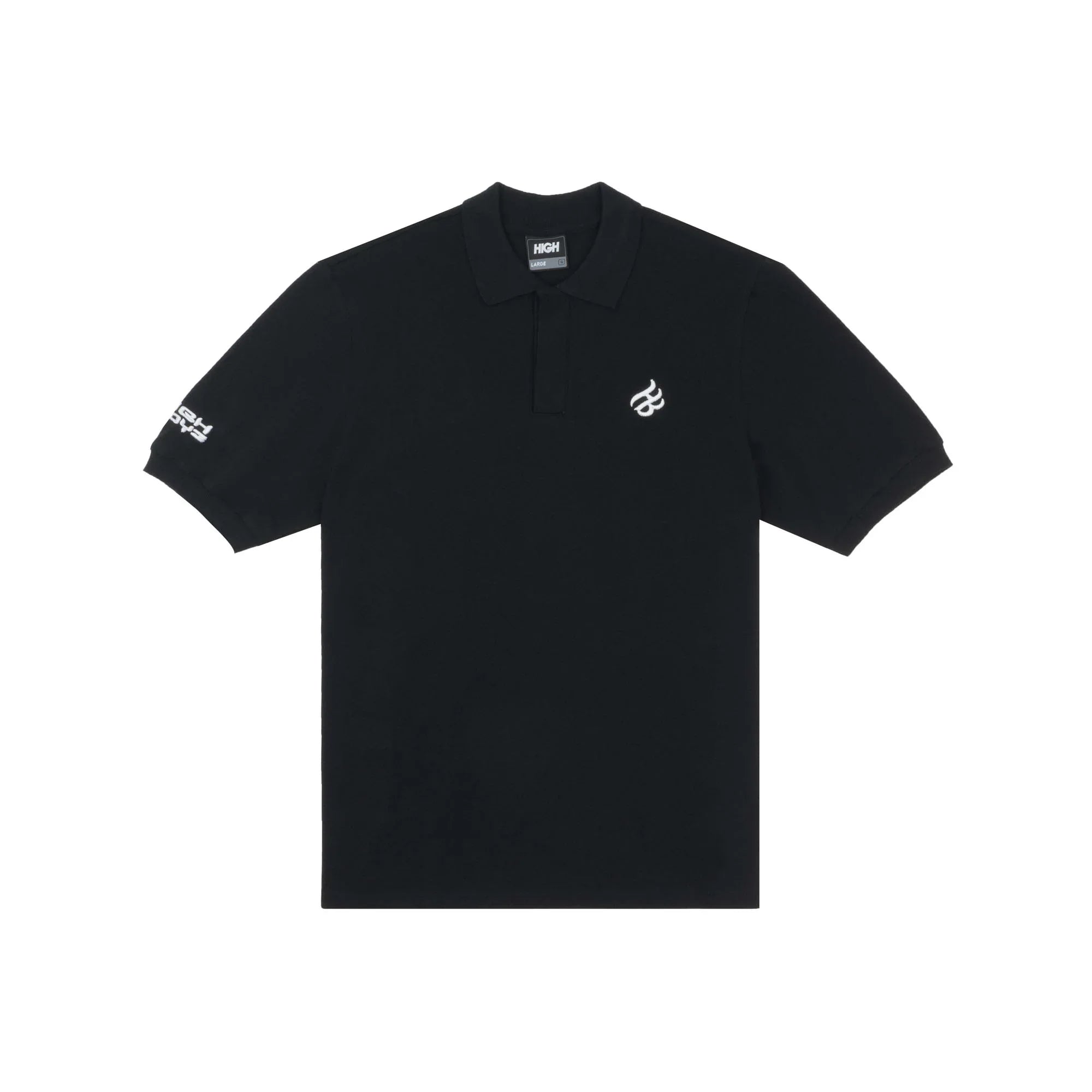 Polo Shirt Fella Black - Four Street