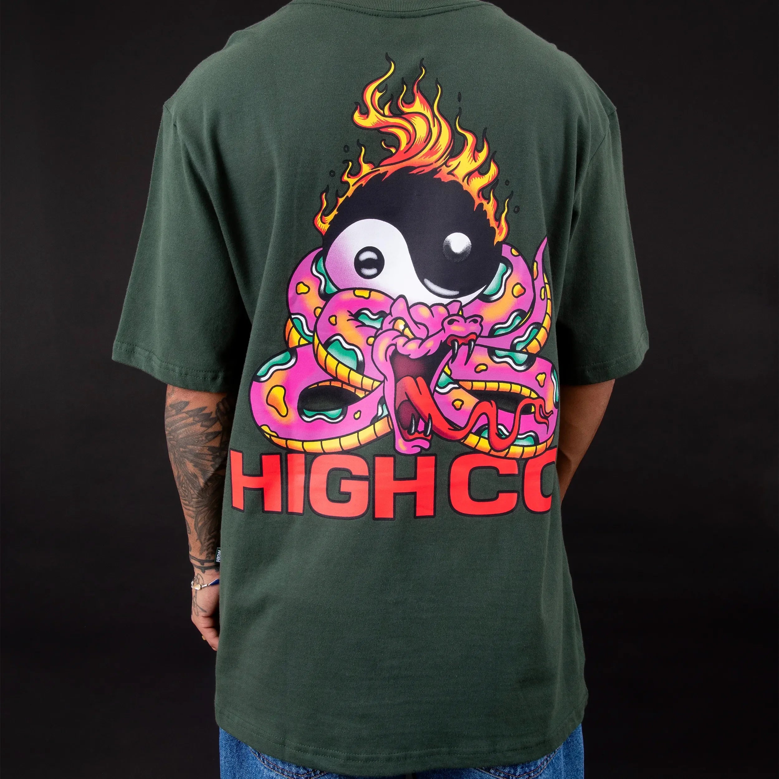 Tee Viper Dark Green - Four Street