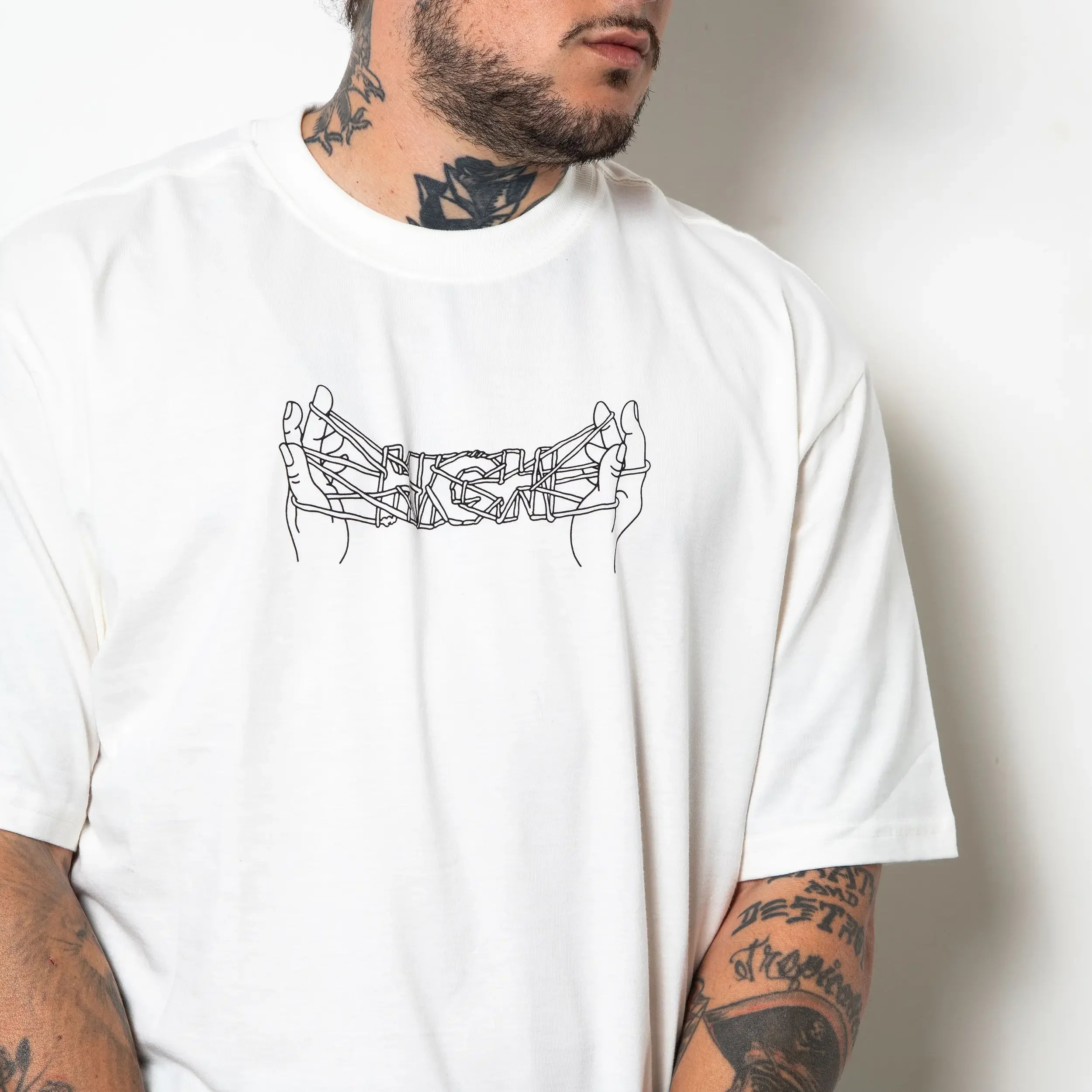 Tee Elastic White - Four Street