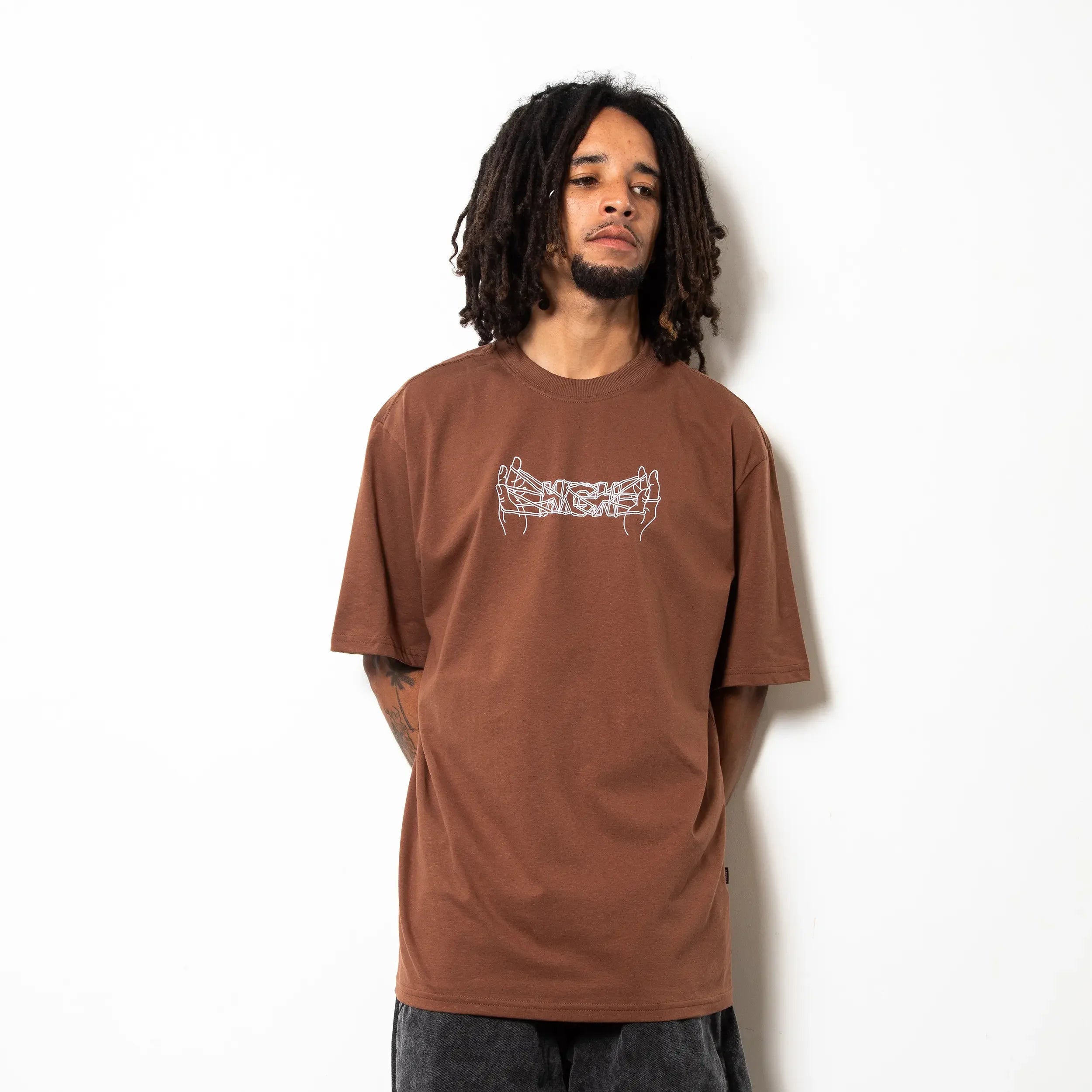 Tee Elastic Brown - Four Street
