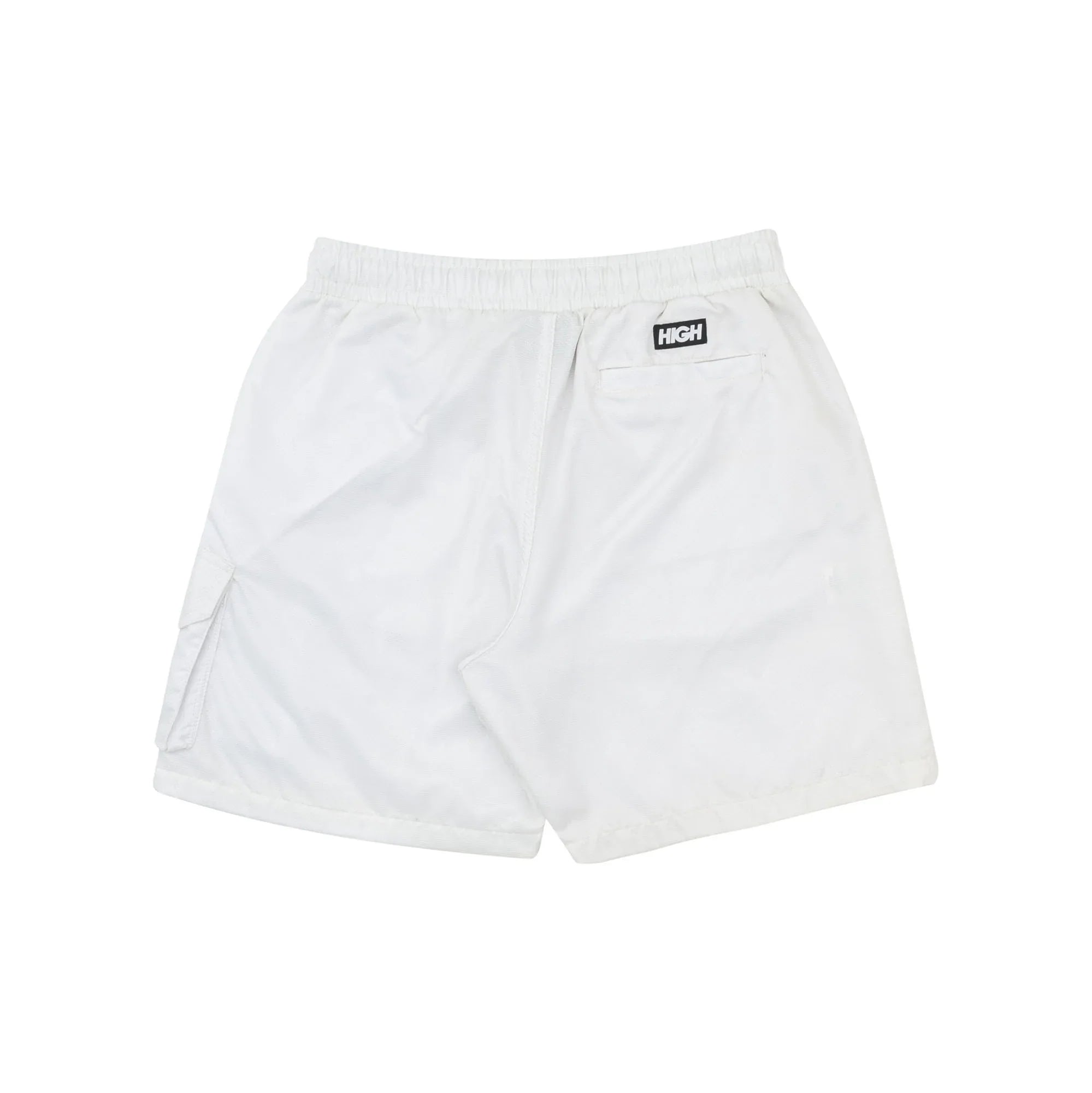 Oval Cargo Ripstop Shorts White - Four Street
