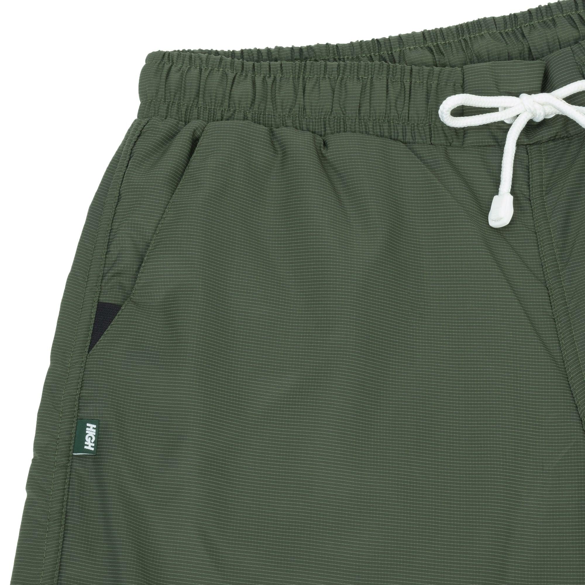 Oval Cargo Ripstop Shorts Swamp Green - Four Street