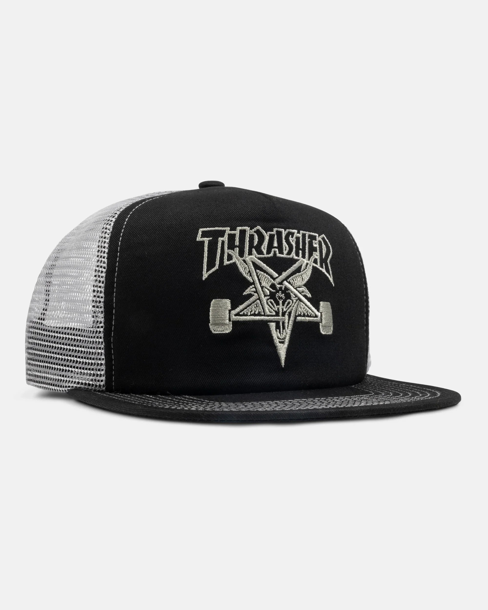 SKATEGOAT - TRUCKER - BLACK / GREY - Four Street