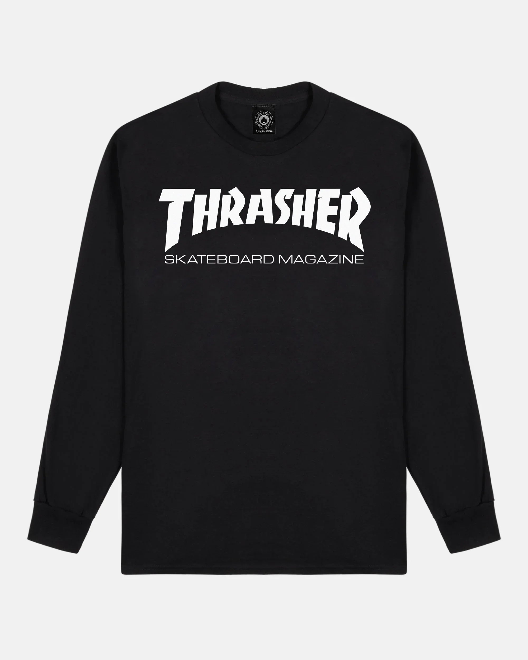 SKATE MAG - LONGSLEEVE - BLACK - Four Street