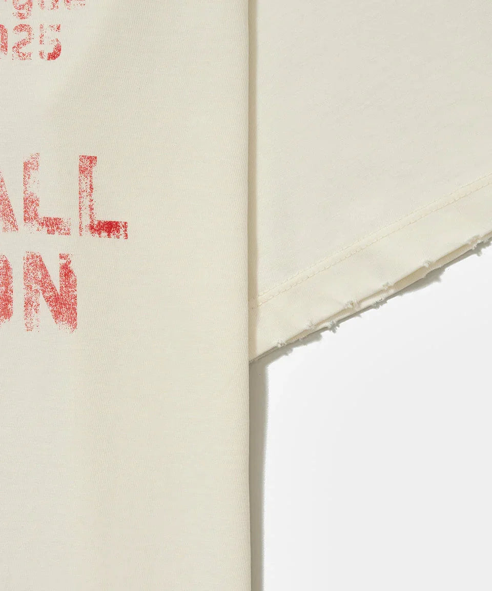 Football Association T-shirt Bone White - Four Street