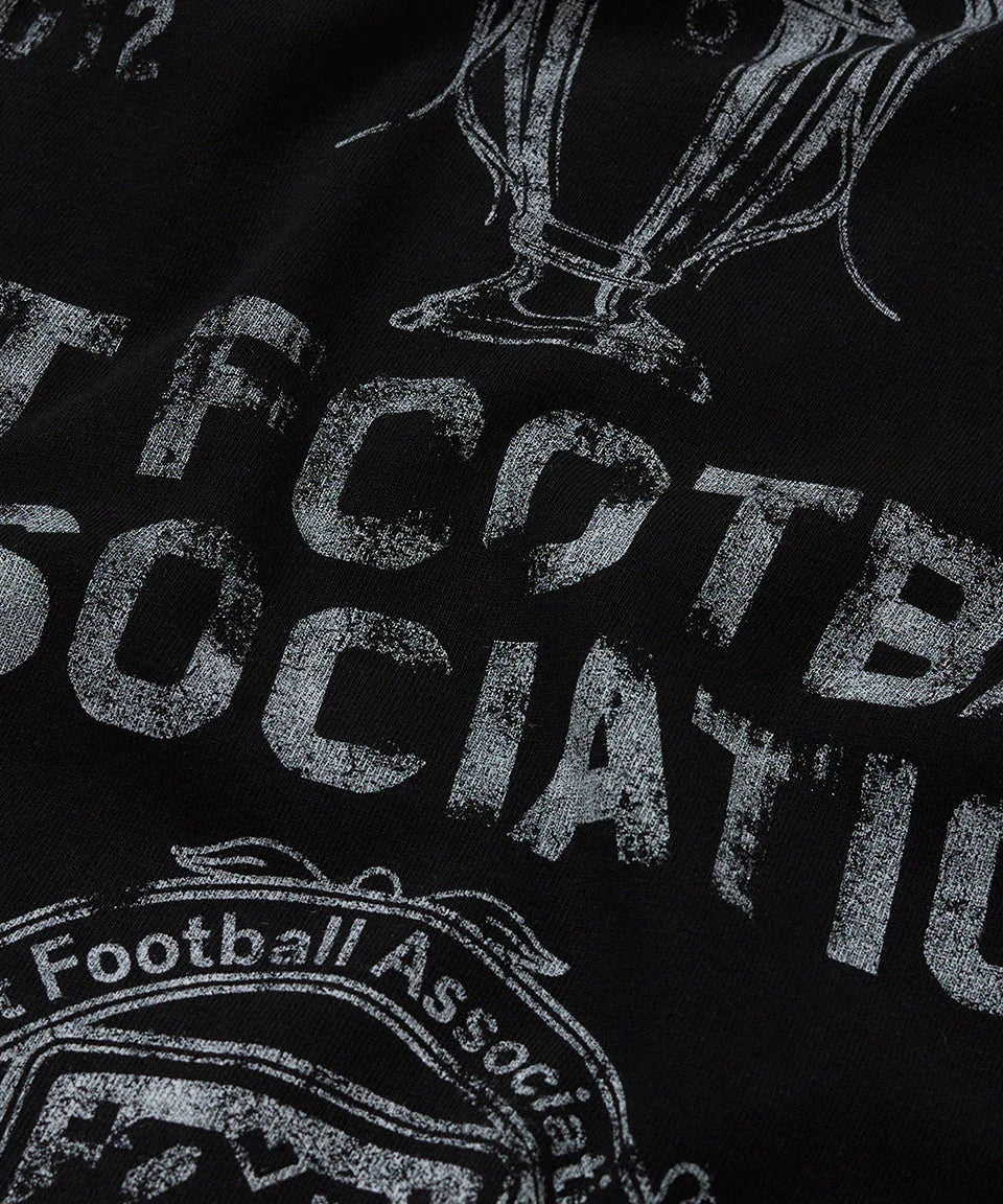 Football Association T-shirt Black - Four Street