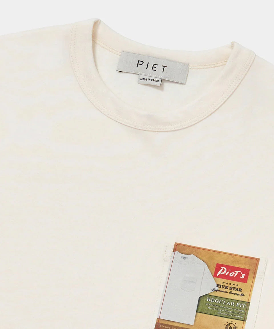 Brand New T-shirt Bone White - Four Street