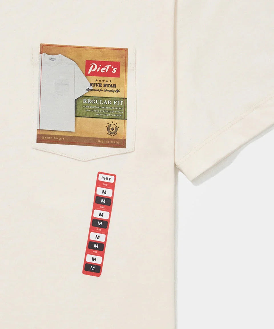 Brand New T-shirt Bone White - Four Street