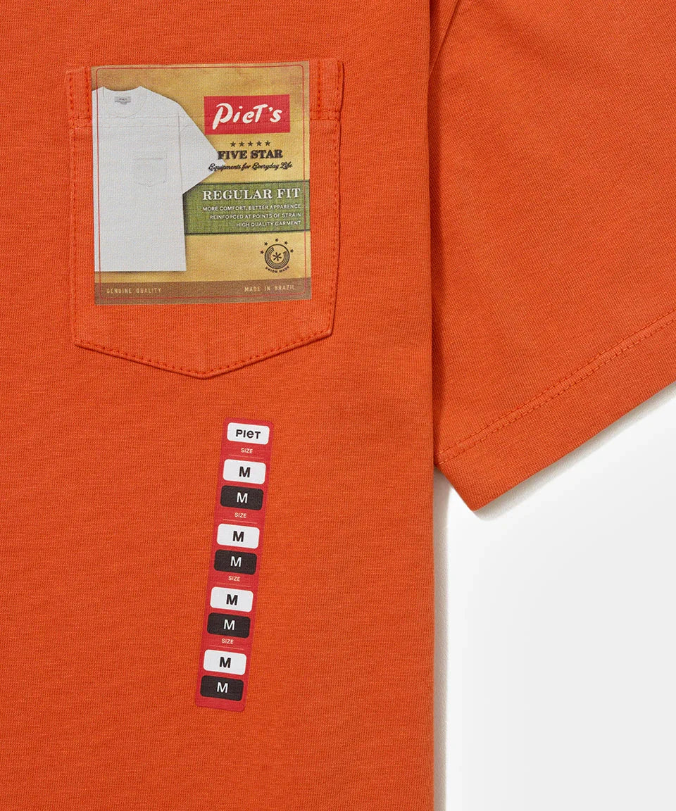 Brand New T-shirt Orange - Four Street