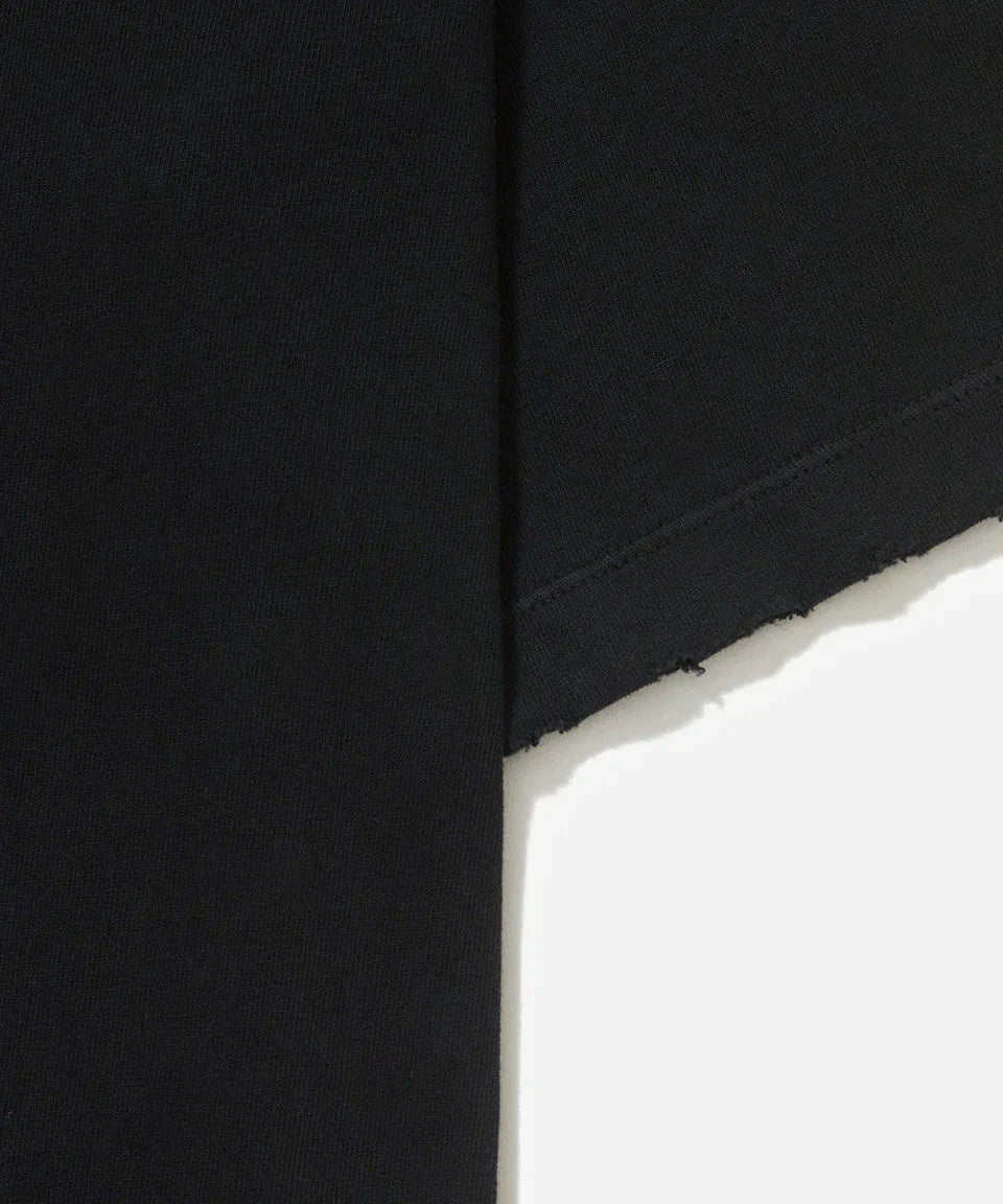 Logo T-shirt Vintage Black - Four Street