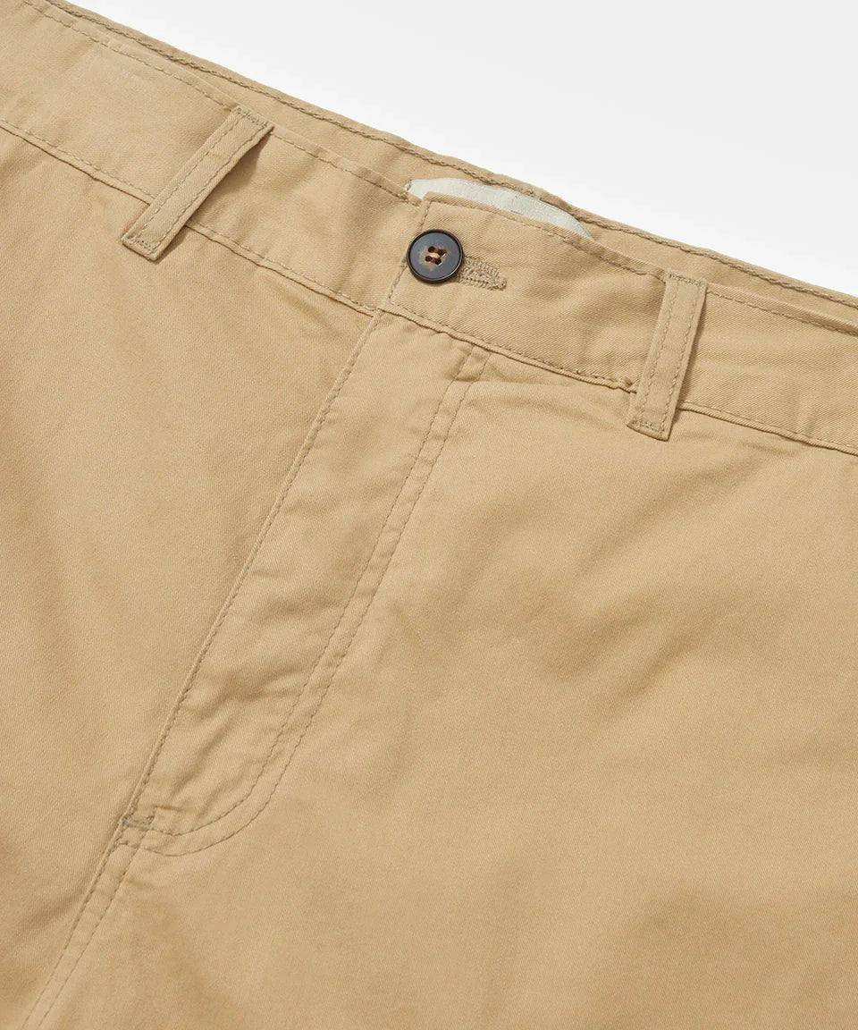 Lined Chino Shorts Khaki - Four Street