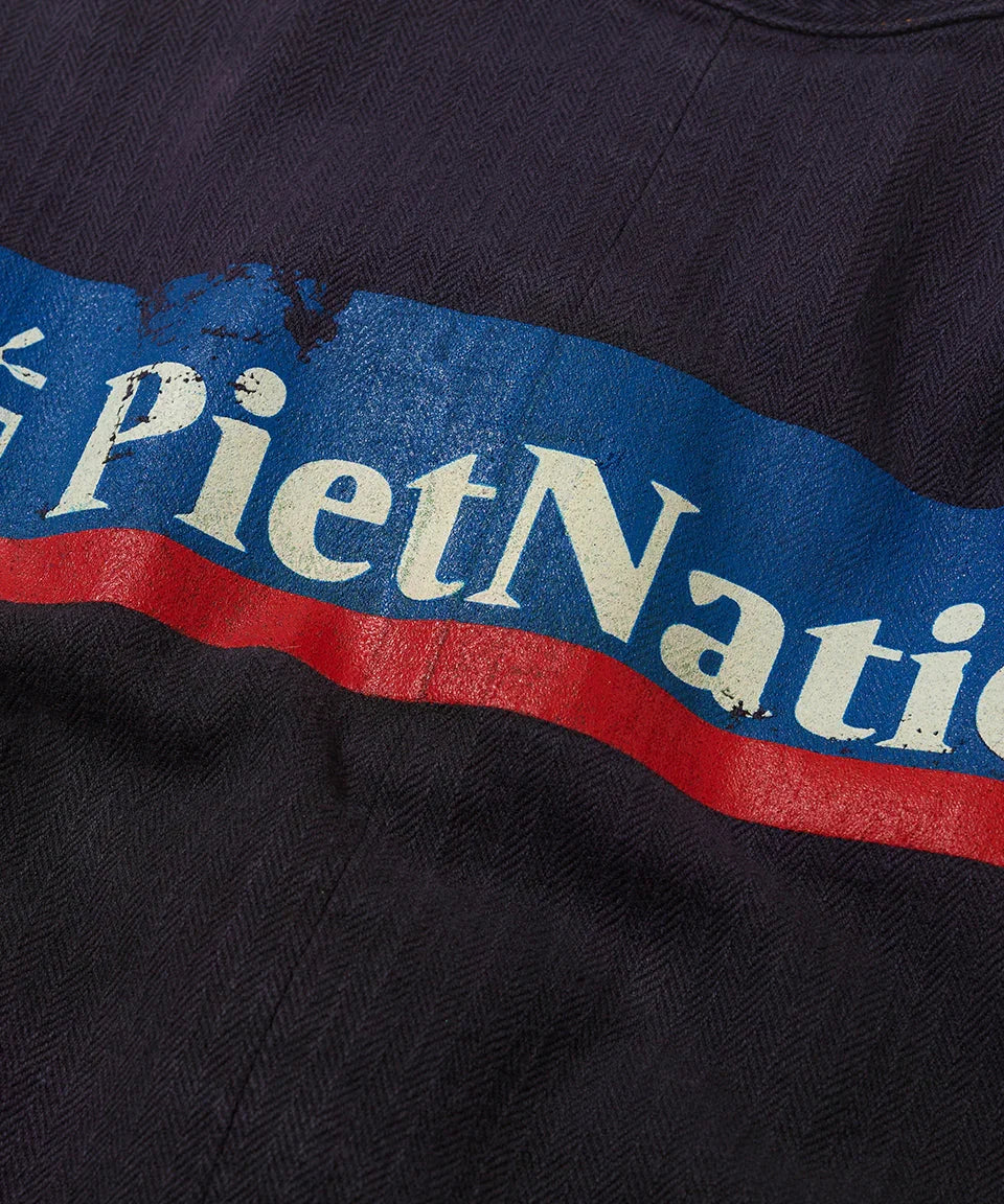 PIET Nation Selvedge Denim Jacket Purple - Four Street