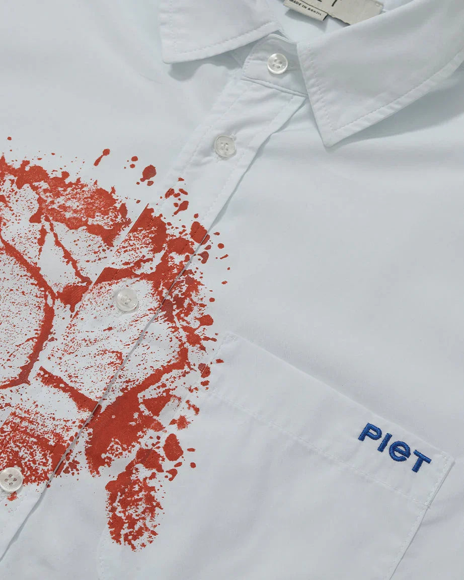 Football Long Sleeve Shirt White - Four Street