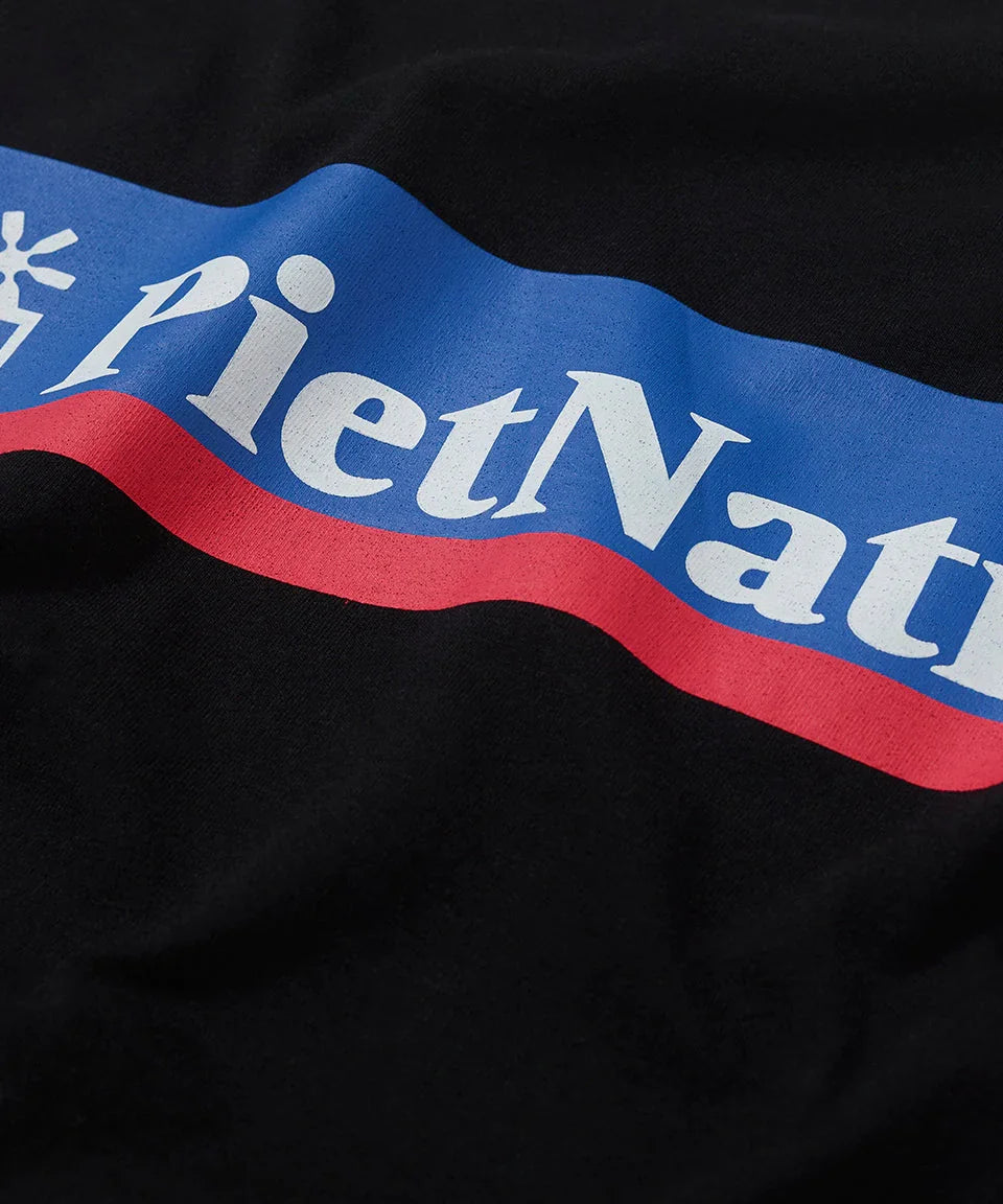 PIET Nation T-shirt Black - Four Street