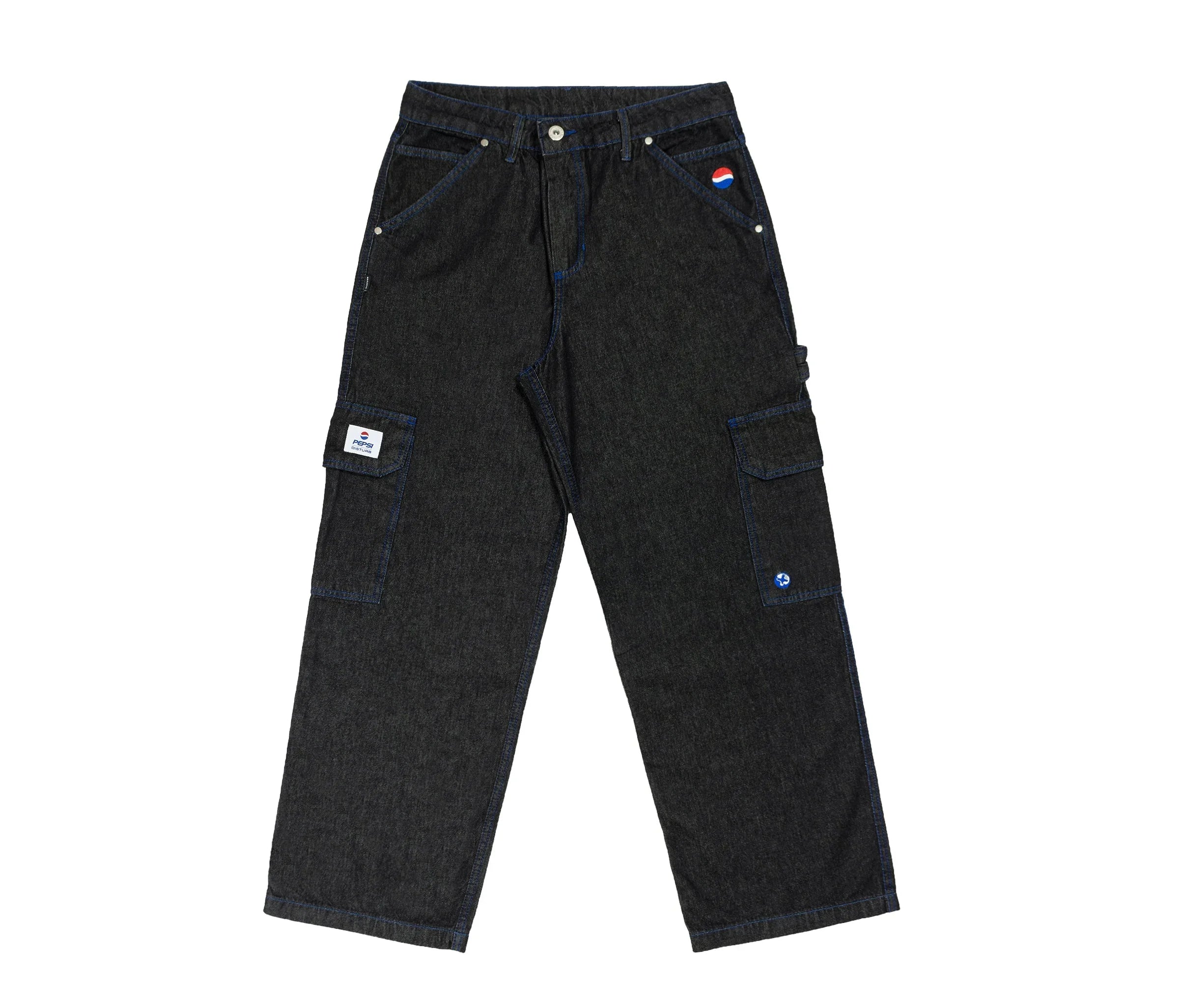 Screw Denim Pants in Black - Four Street