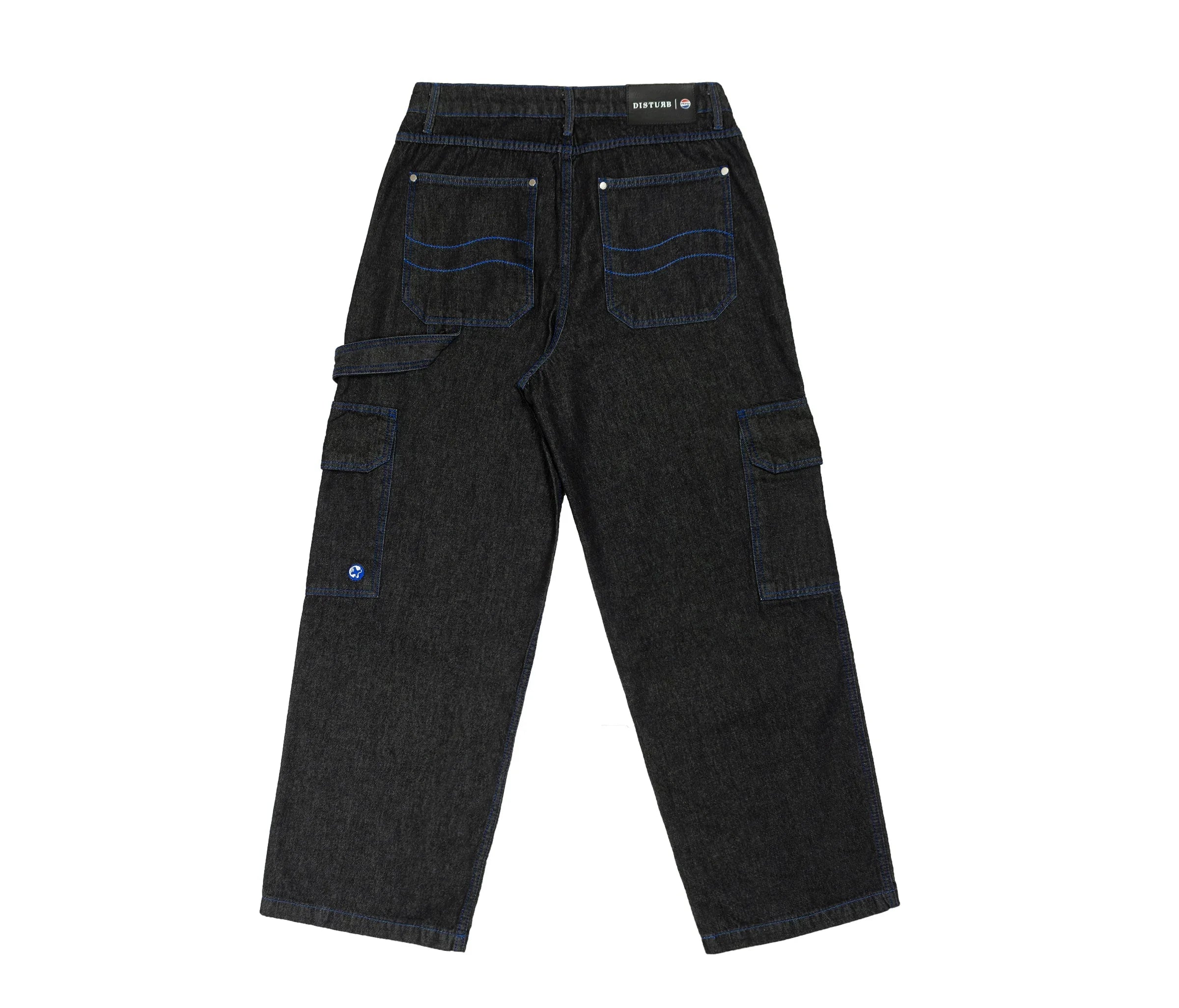 Screw Denim Pants in Black - Four Street
