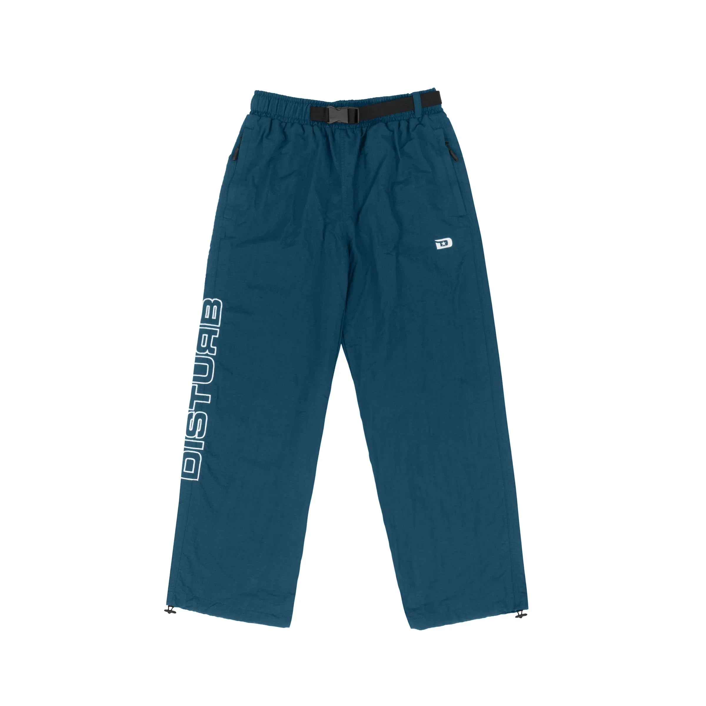 Euro Nylon Pants in Petrol Green - Four Street