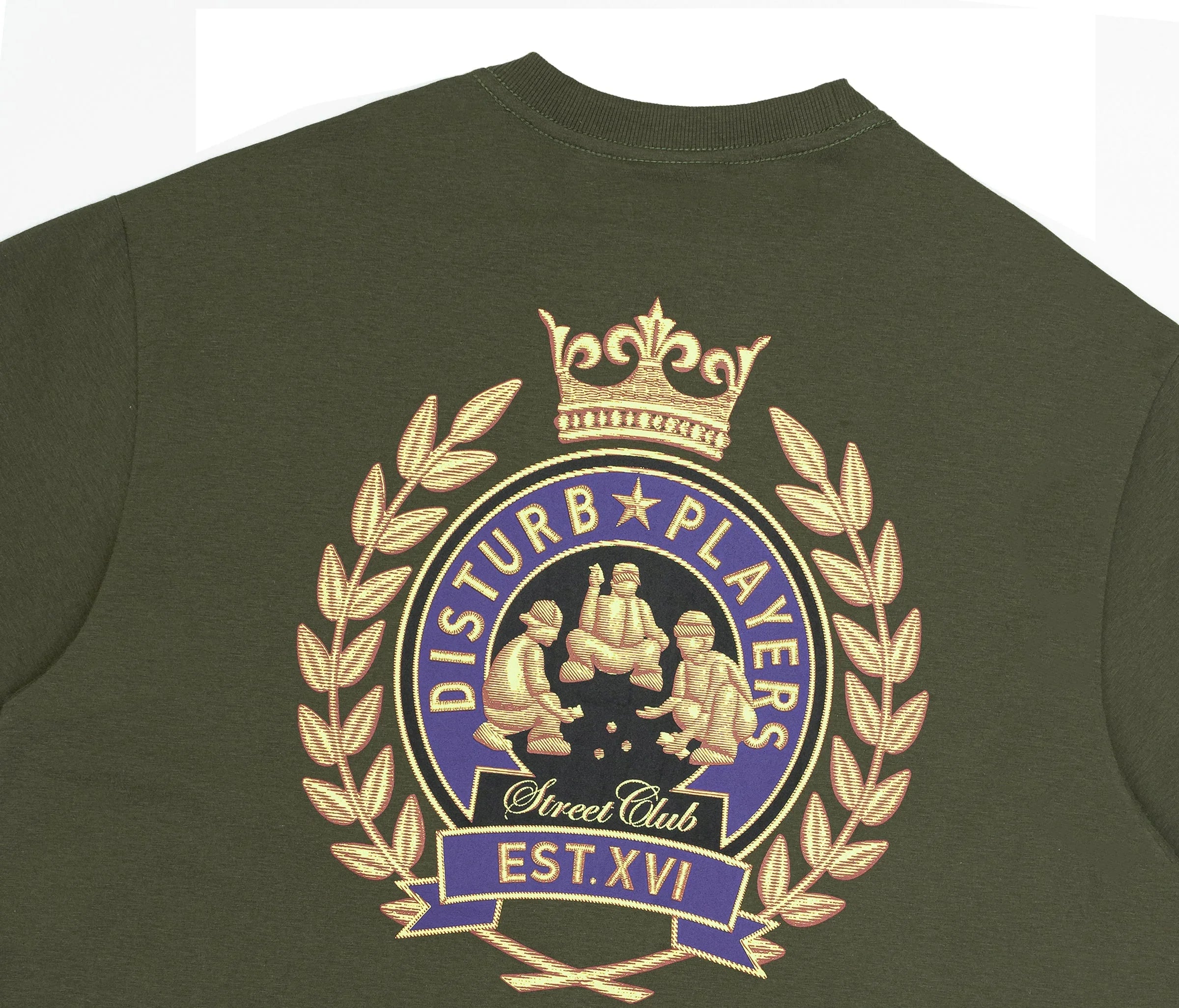 Street Dice T-Shirt In Dark Green - Four Street