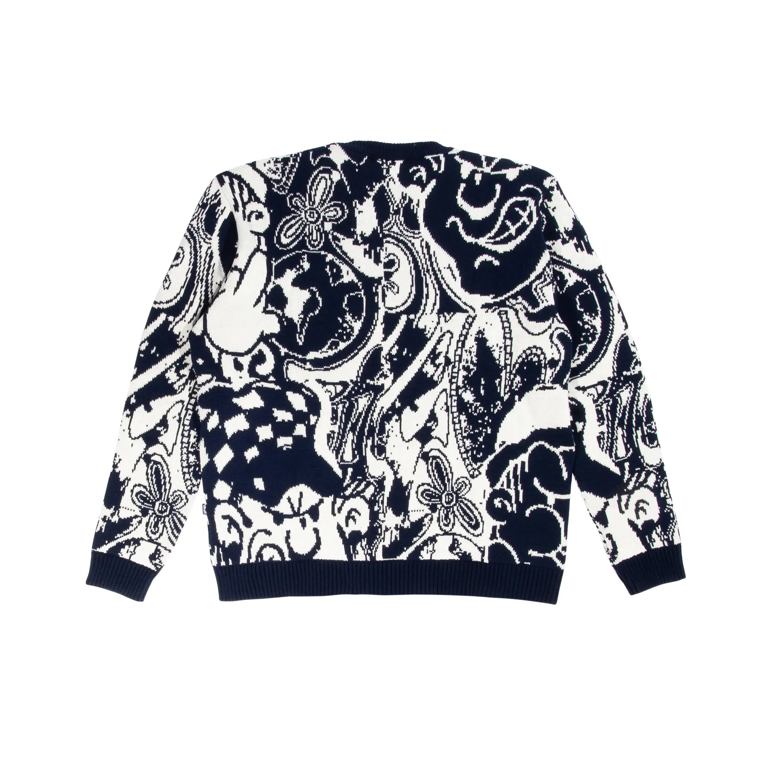 Sweater Jizzy White/Navy - Four Street