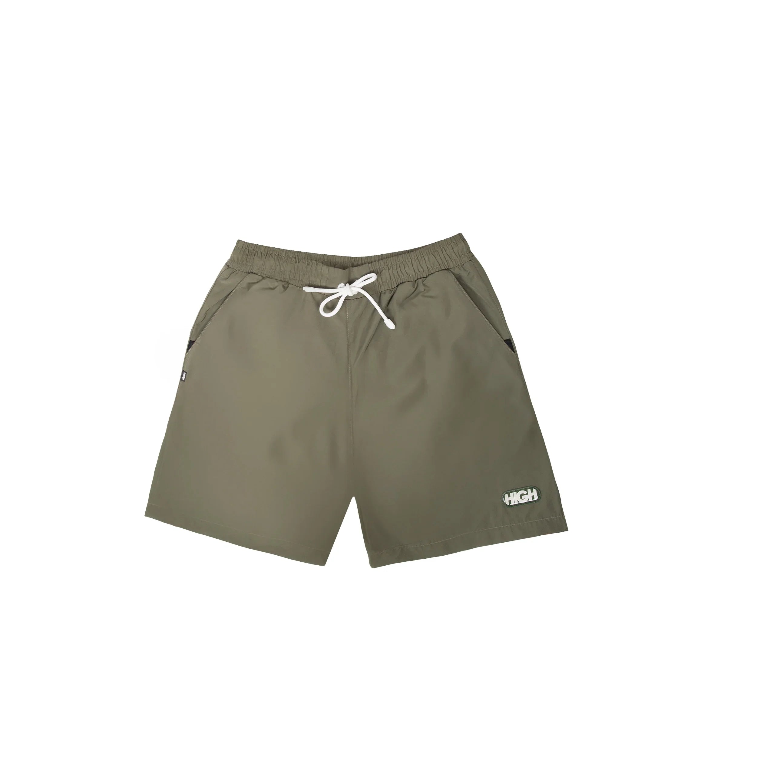 Swim Shorts Logo Green - Four Street